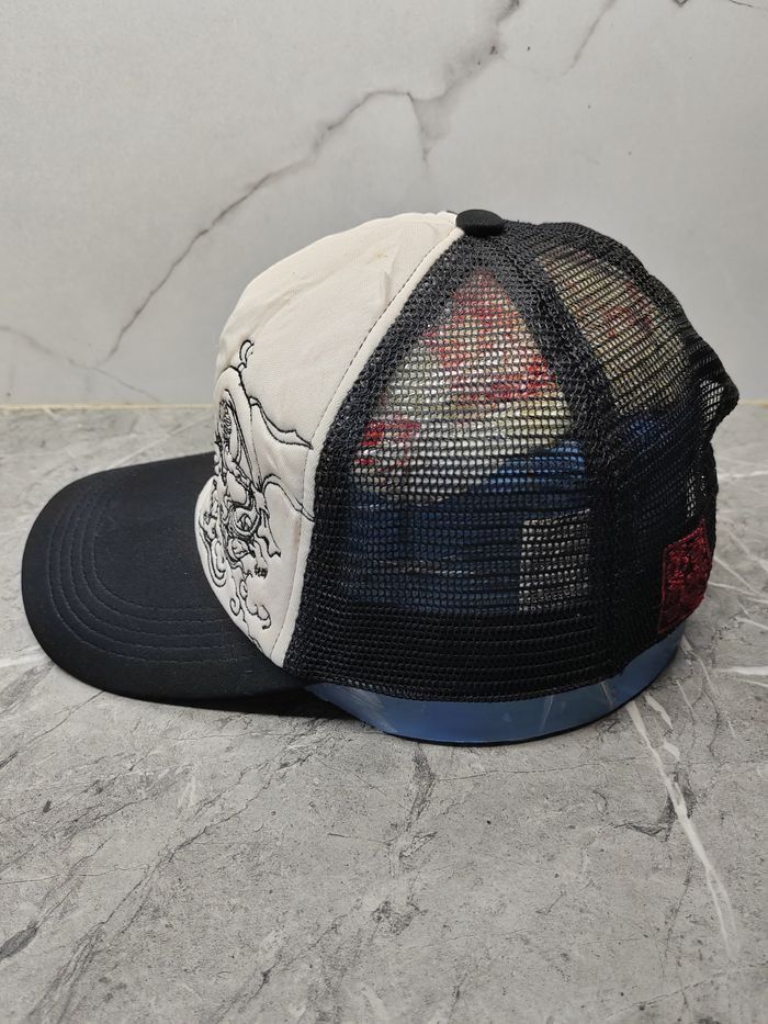 Japanese Brand Vintage Sukajan Style Trucker Cap Hat Size ONE SIZE - 5 Thumbnail