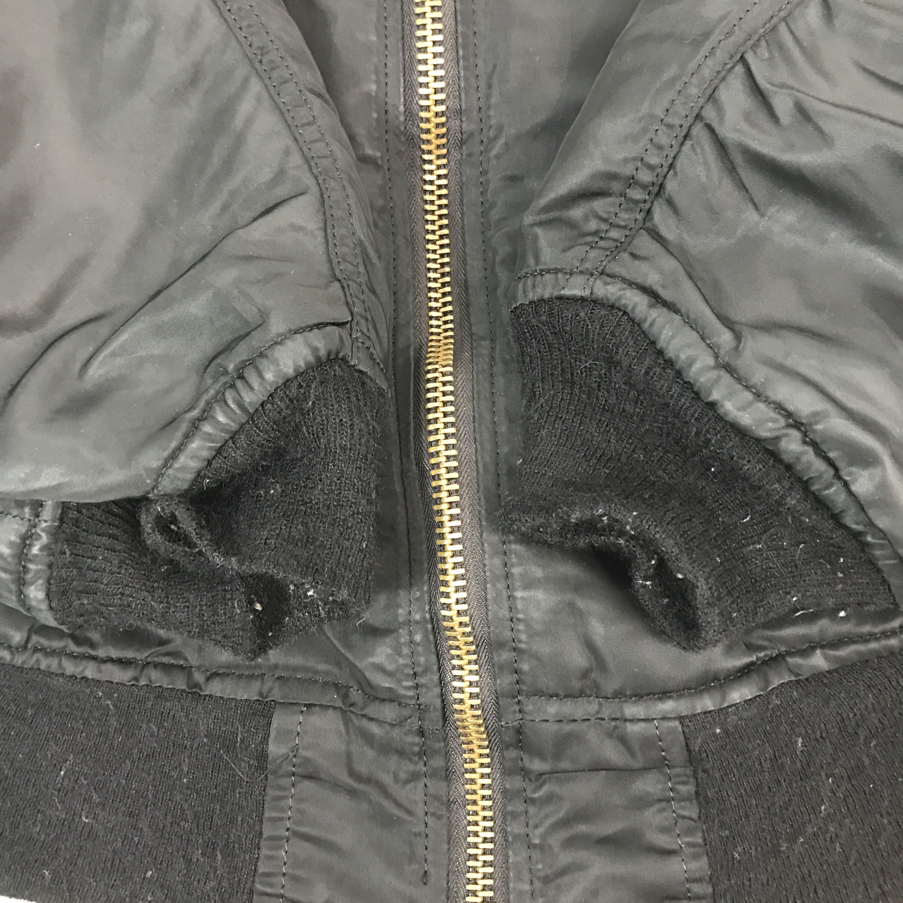 Alpha Industries Vintage Alpha Industries Bomber Black jacket Size US XL / EU 56 / 4 - 7 Thumbnail