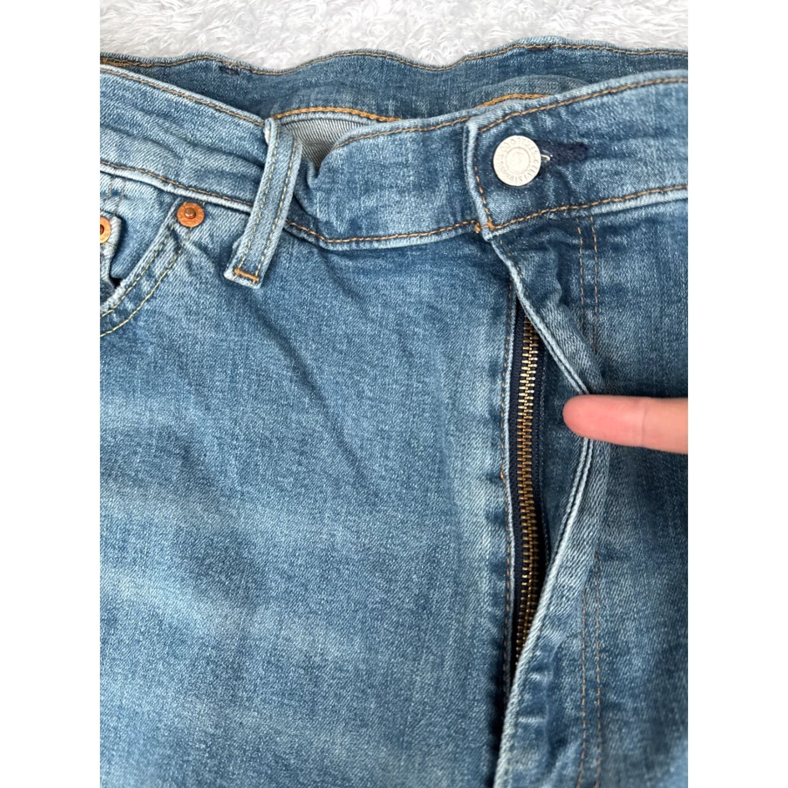 Levi's Levis Jeans Adult 42 Blue Denim Cotton 541 Big E Premium Retro Mens Size US 42 / EU 58 - 5 Thumbnail