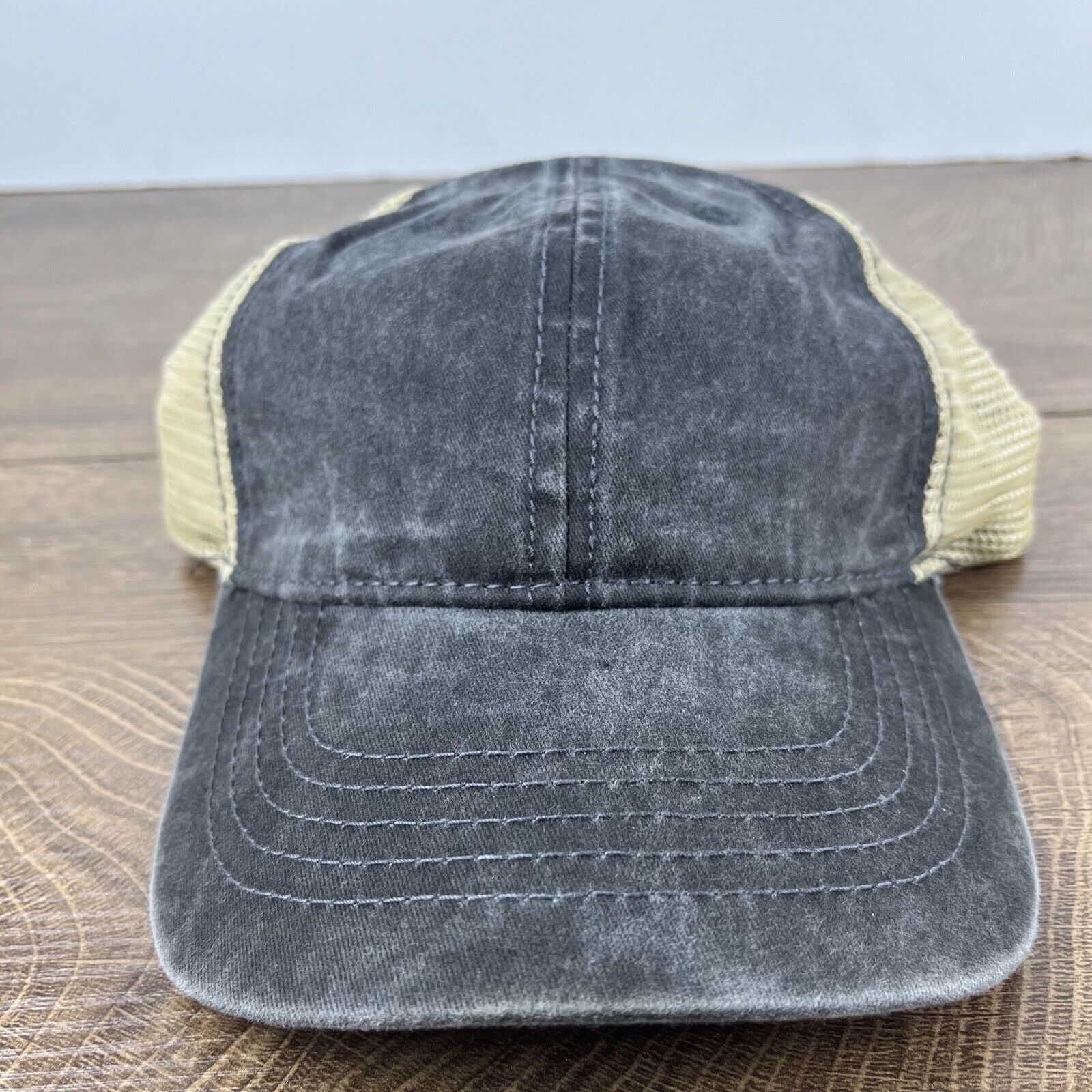 Other Gray Baseball Hat Gray Adjustable Hat Gray Adult Fit Hat Size ONE SIZE - 3 Thumbnail