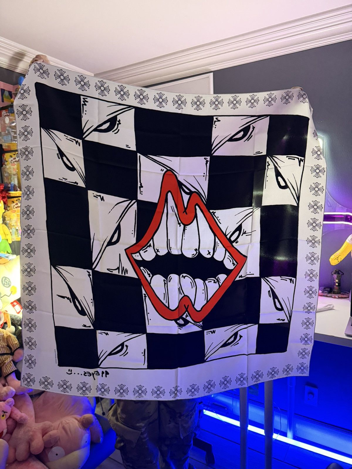 Chrome Hearts × The Rolling Stones Chrome hearts matty boy scarf Size ONE SIZE - 5 Thumbnail
