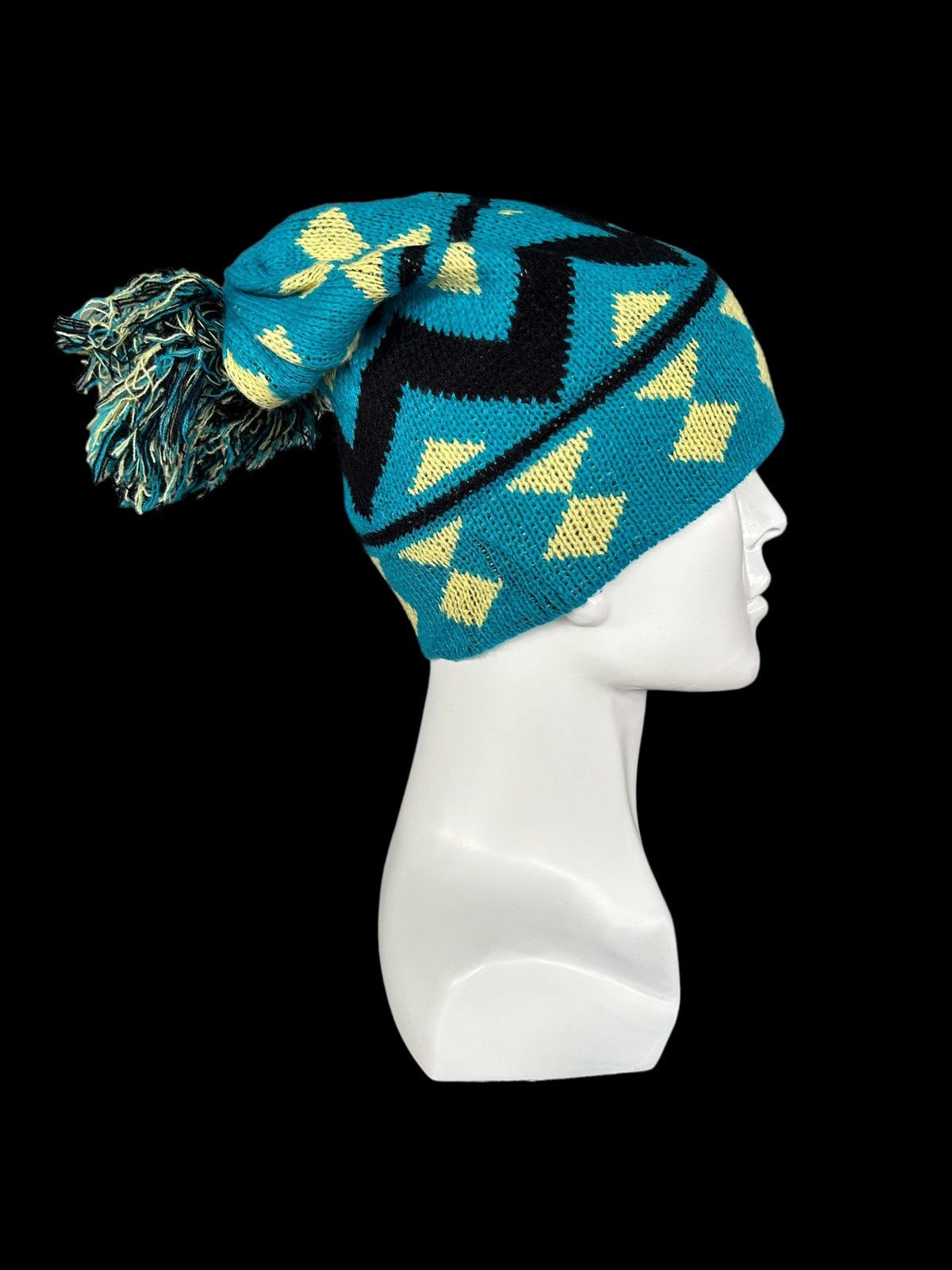 Japanese Brand × Kapital × Vintage Vintage Crochet Knitted Rare Beanie Hats Size ONE SIZE - 2 Thumbnail