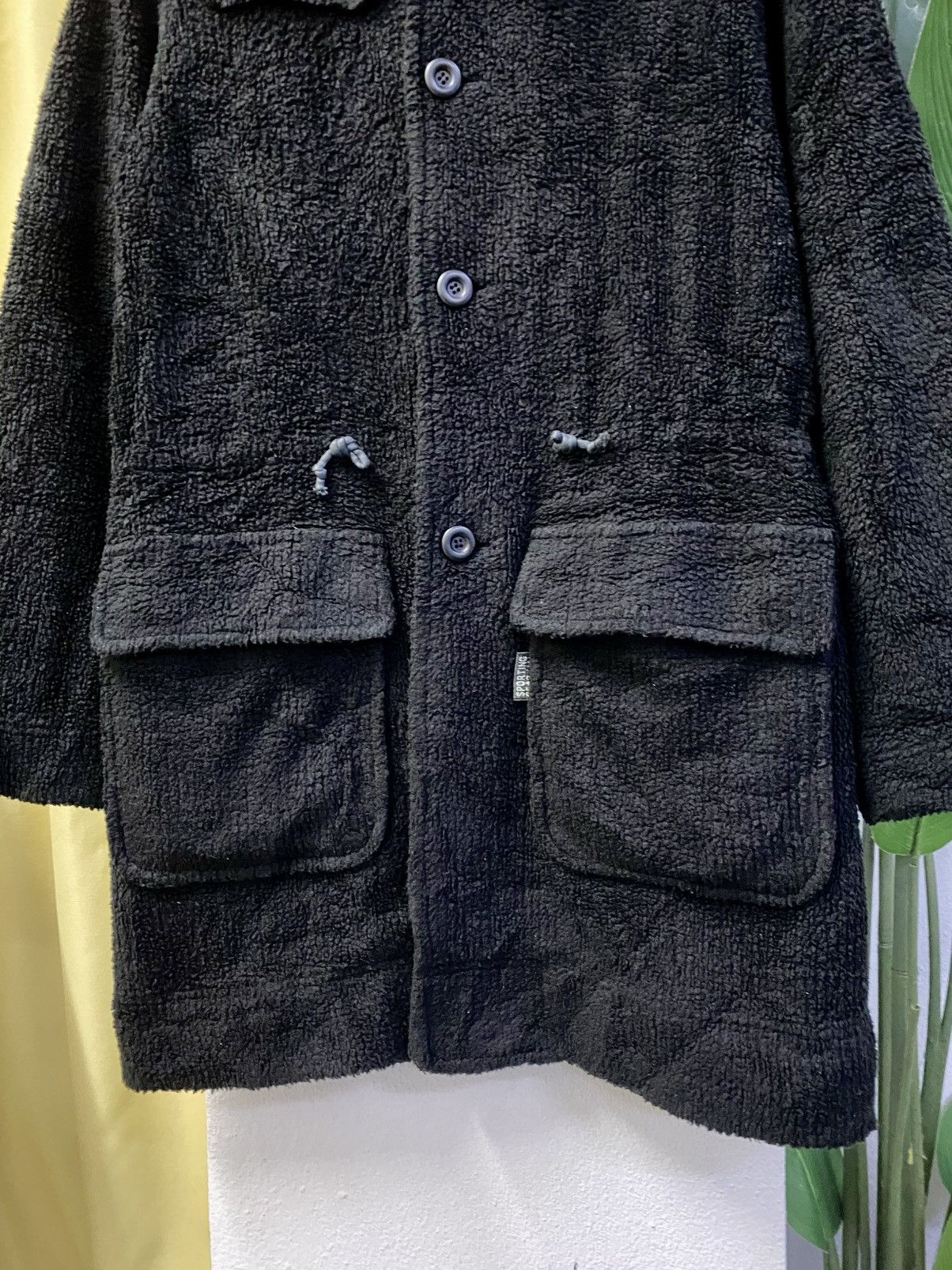 Hai Sporting Gear × Issey Miyake × Vintage Vintage Hai Sporting Gear Issey Miyake Fleece Jacket Size US M / EU 48-50 / 2 - 7 Thumbnail