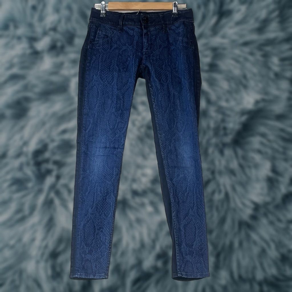 Hudson Hudson Collin Skinny Jeans Blue Size 28 Womens Stretch Pockets Denim Regular Low Rise Vintage No Size 28" / US 6 / IT 42 - 1 Thumbnail