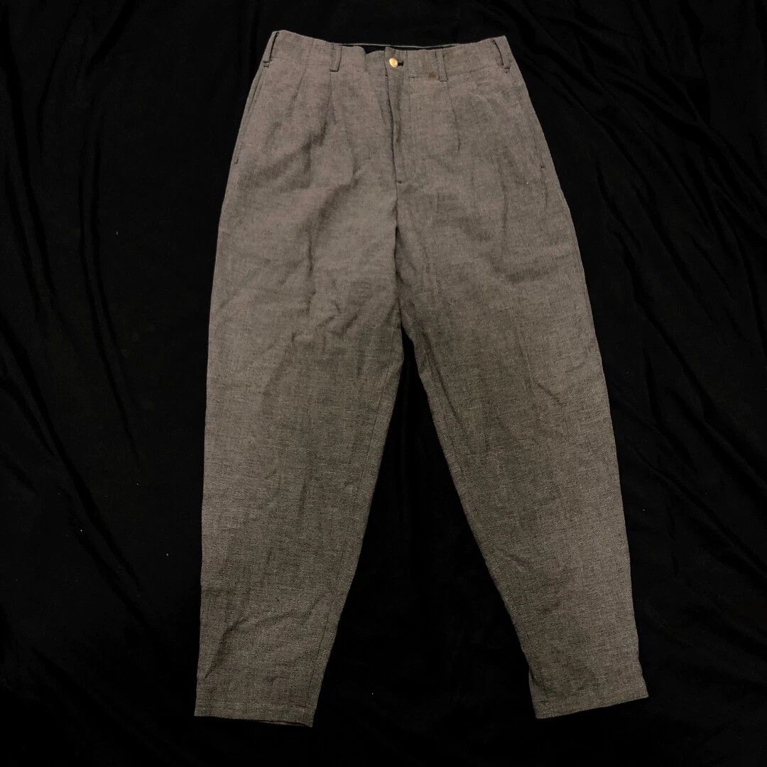 Yohji Yamamoto Yohji Yamamoto 92aw Wenders DB Wool-Cotton Suit Horn Size US XXL / EU 58 / 5 - 3 Thumbnail