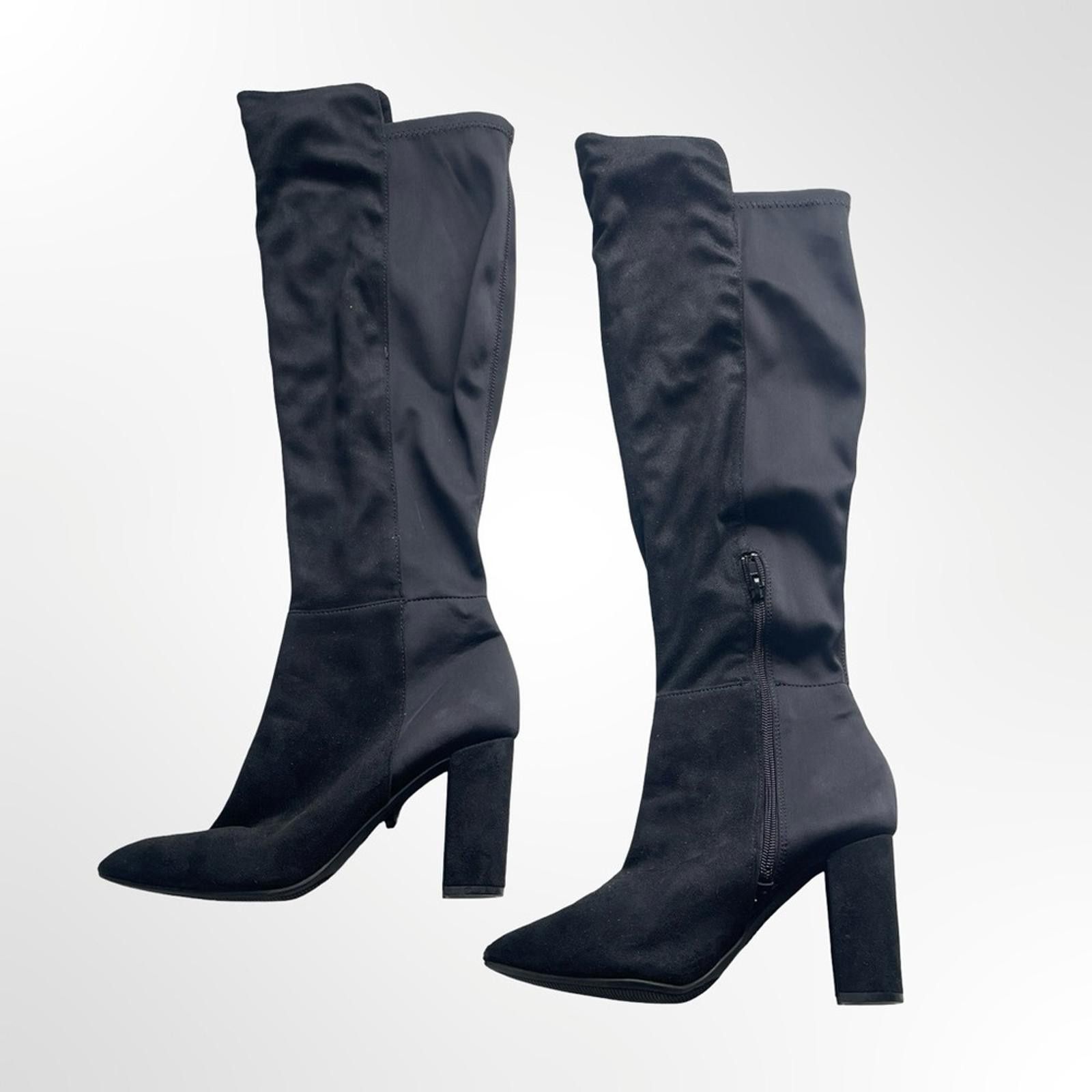 Other Zigisoho Elegant Black Knee-High Women's Boots in size 8.5 Size US 8.5 / IT 38.5 - 1 Thumbnail