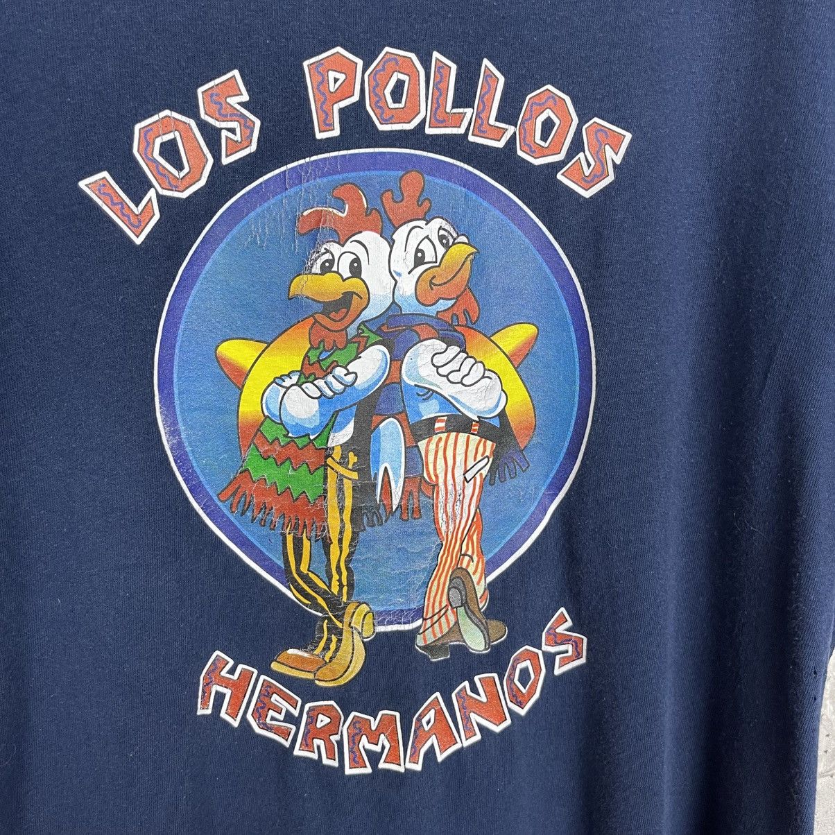 Vintage 2008 Breaking Bad Los Pollos Hermanos AMC Promo Tee Size US M / EU 48-50 / 2 - 2 Thumbnail