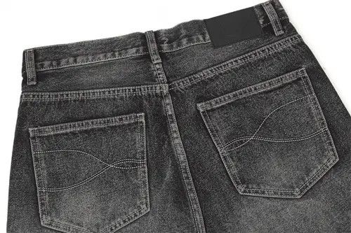 VIBE American high street trend washed distressed straight jeans Size US 32 / EU 48 - 5 Thumbnail