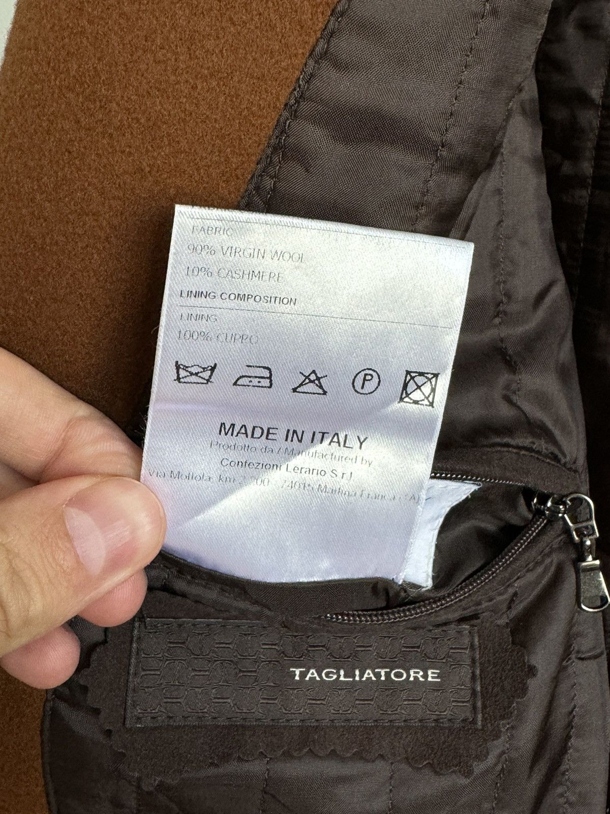 Tagliatore Coat Charlie Tagliatore RRP 650 Euro Size US L / EU 52-54 / 3 - 12 Thumbnail