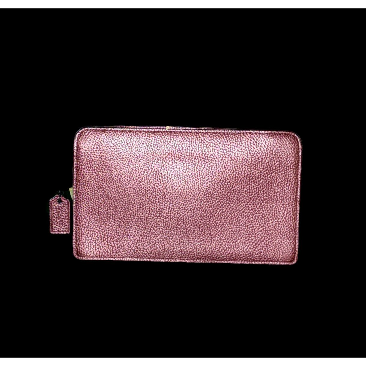 Coach COACH "Noah" In Metallic Cherry Leather Small Crossbody Bag Size ONE SIZE - 9 Thumbnail