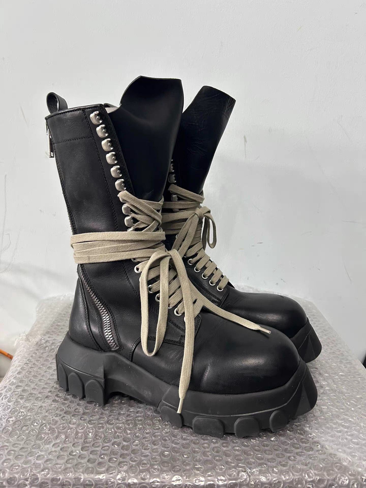 Rick Owens Rick Owens Octopus Strap Combat Boots Size US 9 / IT 39 - 4 Thumbnail