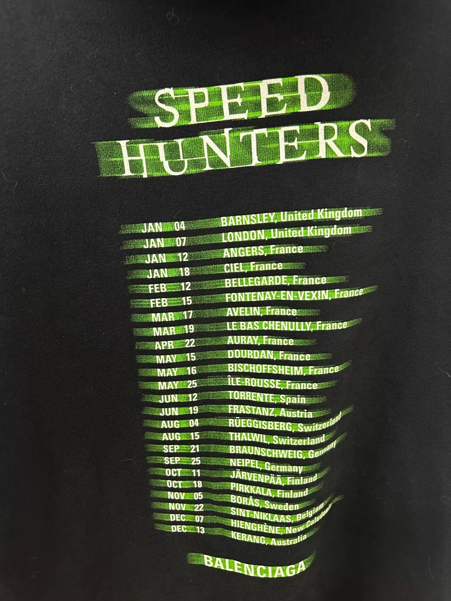 Balenciaga Balenciaga Speedhunters Band Portrait Zipper Hoodie Size US S / EU 44-46 / 1 - 4 Thumbnail