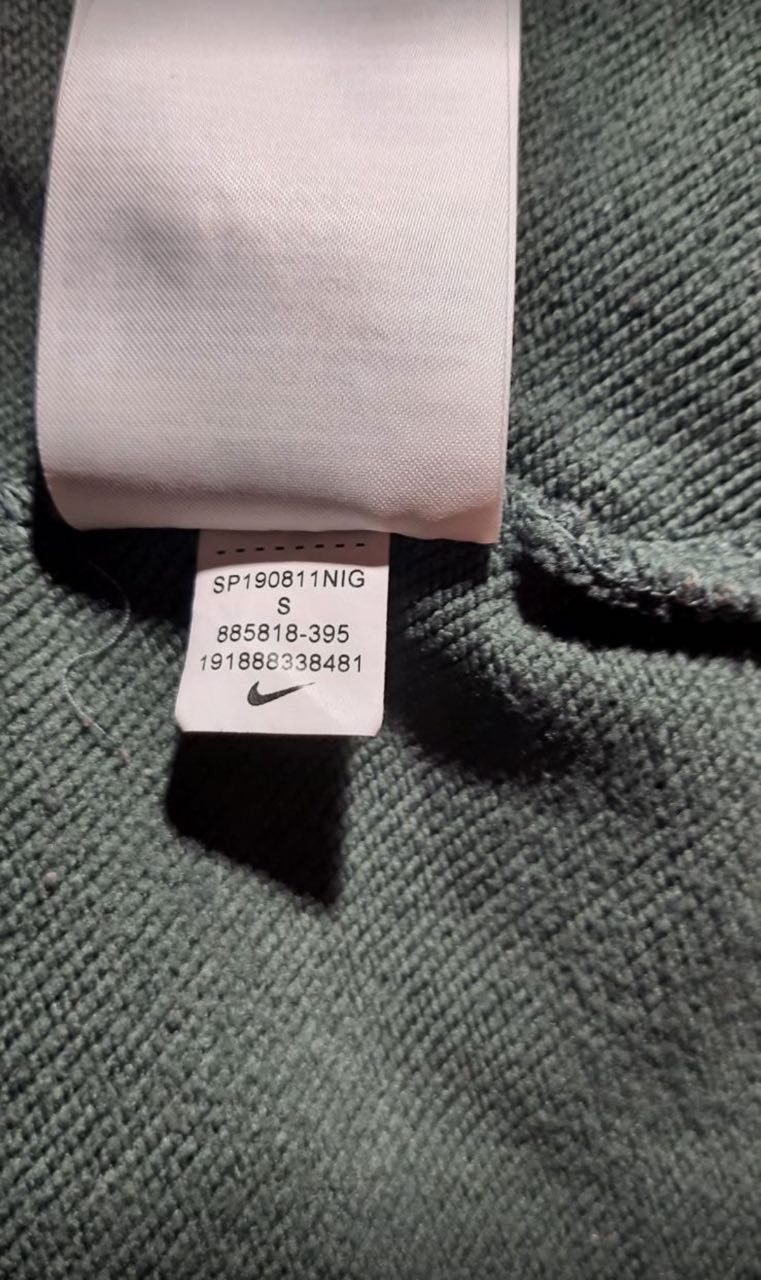 Nike Nike vintage hoodie swoosh green S Size US S / EU 44-46 / 1 - 9 Thumbnail