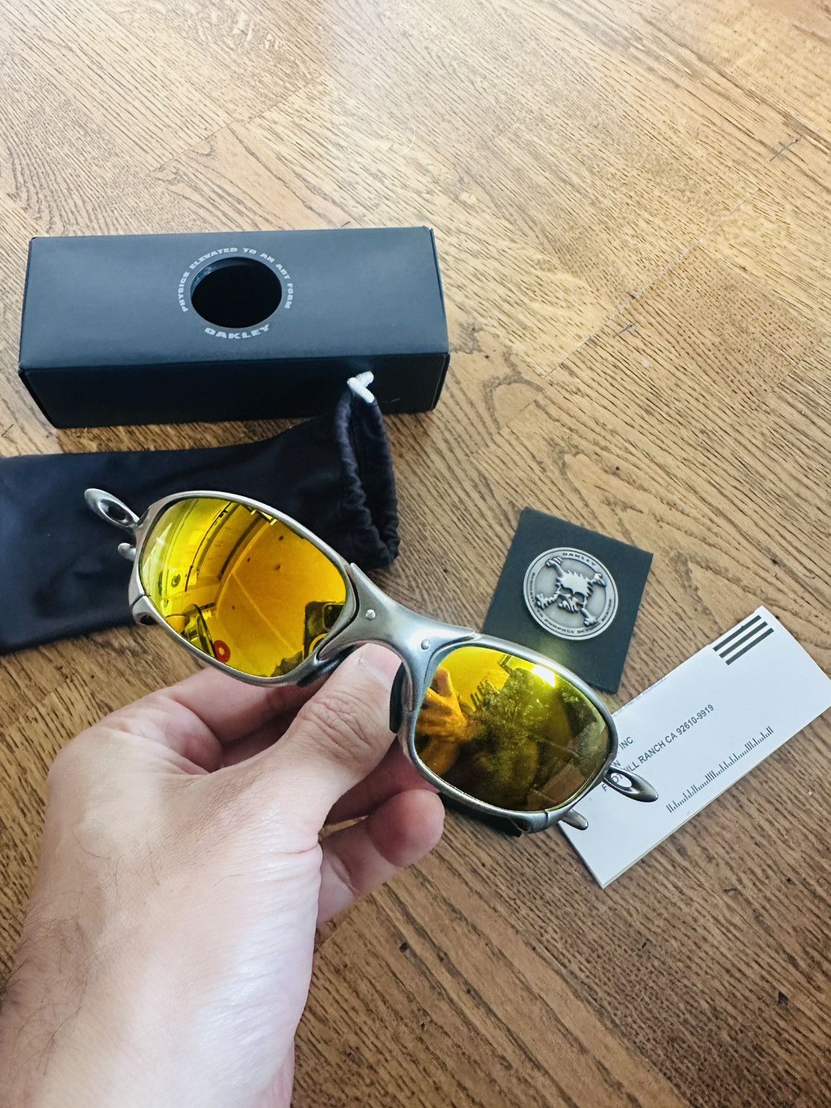 Vintage Oakley Titanium Sunglasses | Grailed