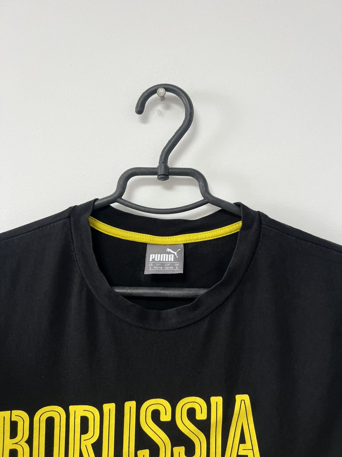 Puma Borussia Dortmund Training T shirt Cotton BVB Puma Black S Size US S / EU 44-46 / 1 - 7 Thumbnail
