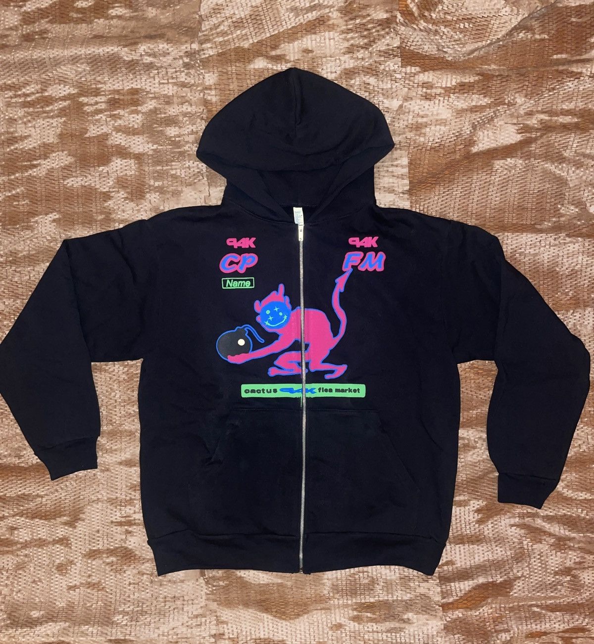 Cactus Plant Flea Market CPFM x P4K.GRAPHICS COMPLEXCON 2023 HOODED ...