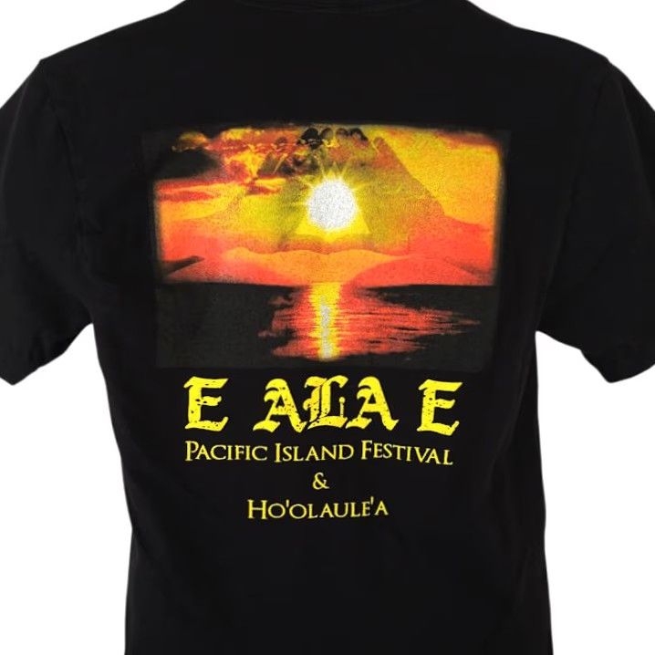 American Apparel E Ala E Pacific Island Festival T Shirt Mens Size Small Black Hoolaulea Hawaiian Size US S / EU 44-46 / 1 - 2 Thumbnail
