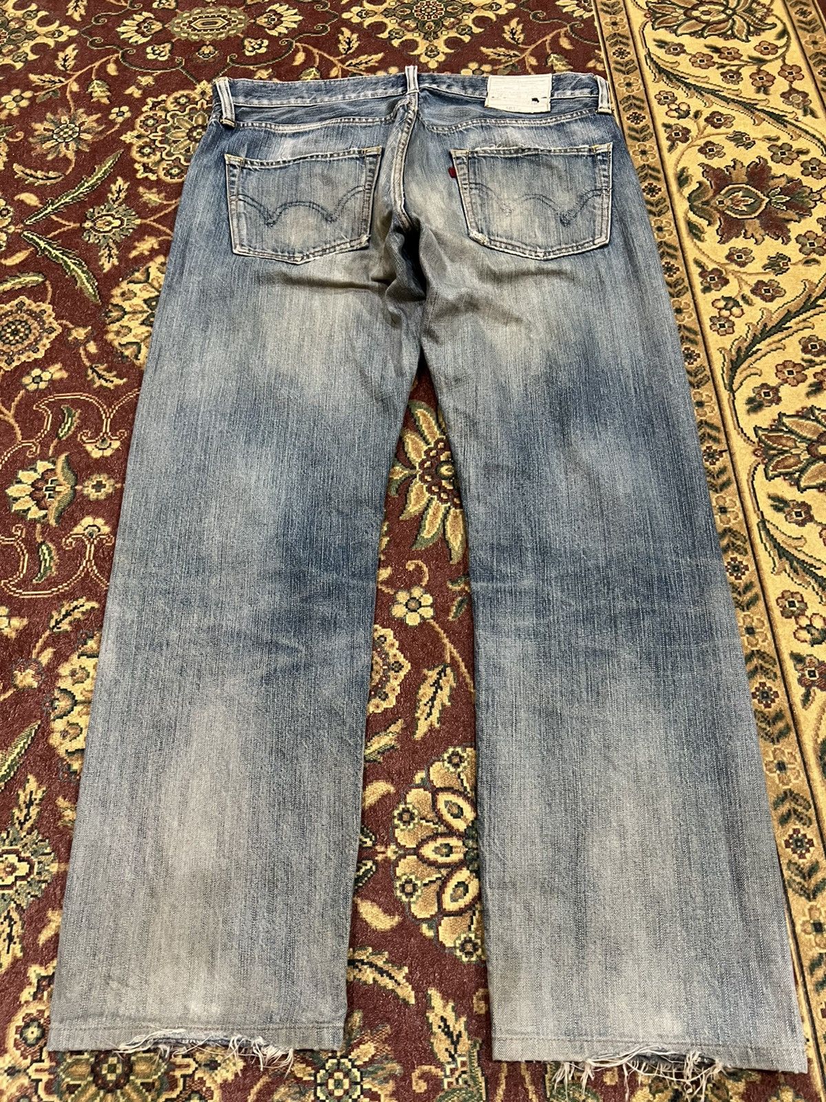 Edwin Vintage Edwin 503 Mud Wash Distress Jean Size US 37 - 2 Thumbnail