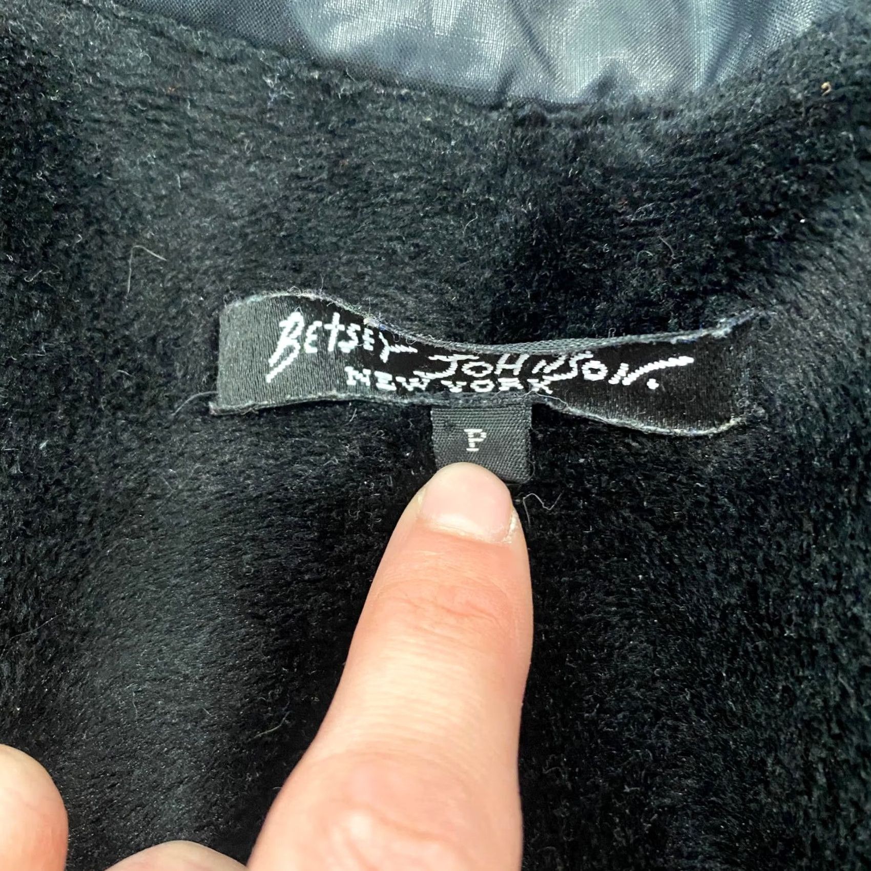 Betsey Johnson VINTAGE Betsey Johnson New York Trench Coat Black Label S Womens 90s Size S / US 4 / IT 40 - 4 Thumbnail