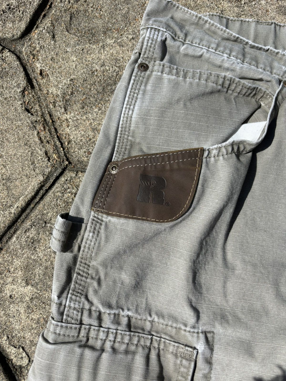 Vintage × Wrangler Y2K Wrangler Riggs Carhartt Style Workwear Pants Size US 34 / EU 50 - 4 Thumbnail