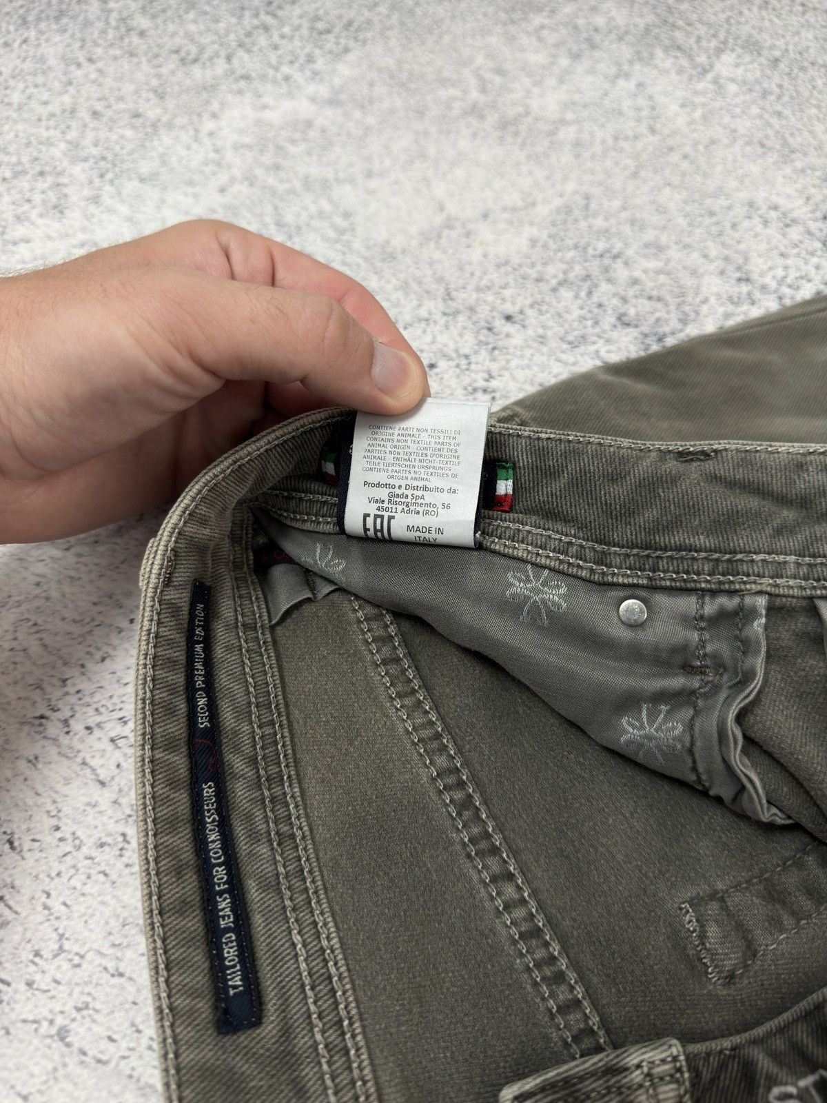 Jacob Cohen Jacob Cohen Luxury Casual Trousers - Style 622 Cotton Pants Size US 32 / EU 48 - 14 Thumbnail
