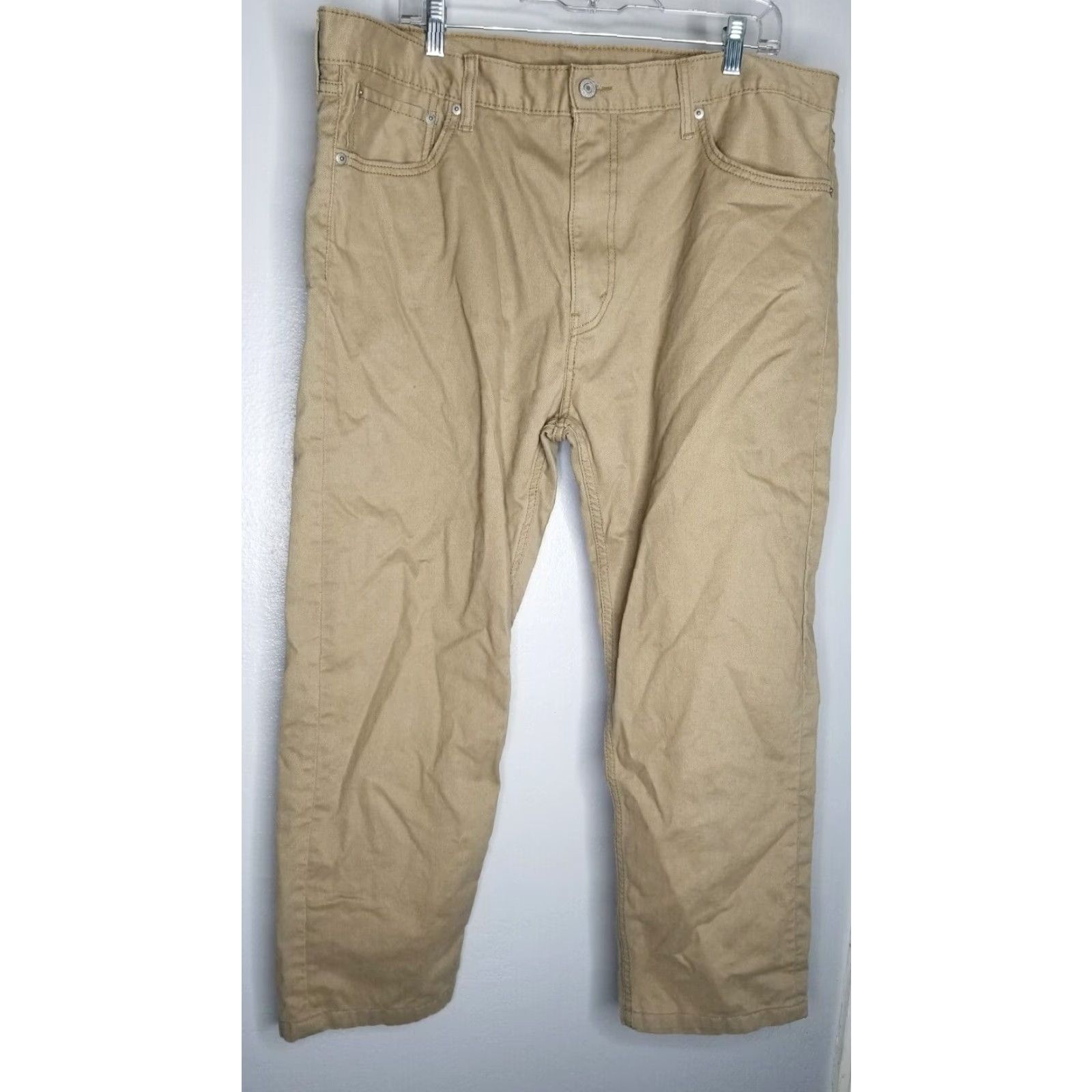 Levi's Levis 508 Mens Jeans Size 40x32 Beige Pants Size US 40 / EU 56 - 2 Thumbnail