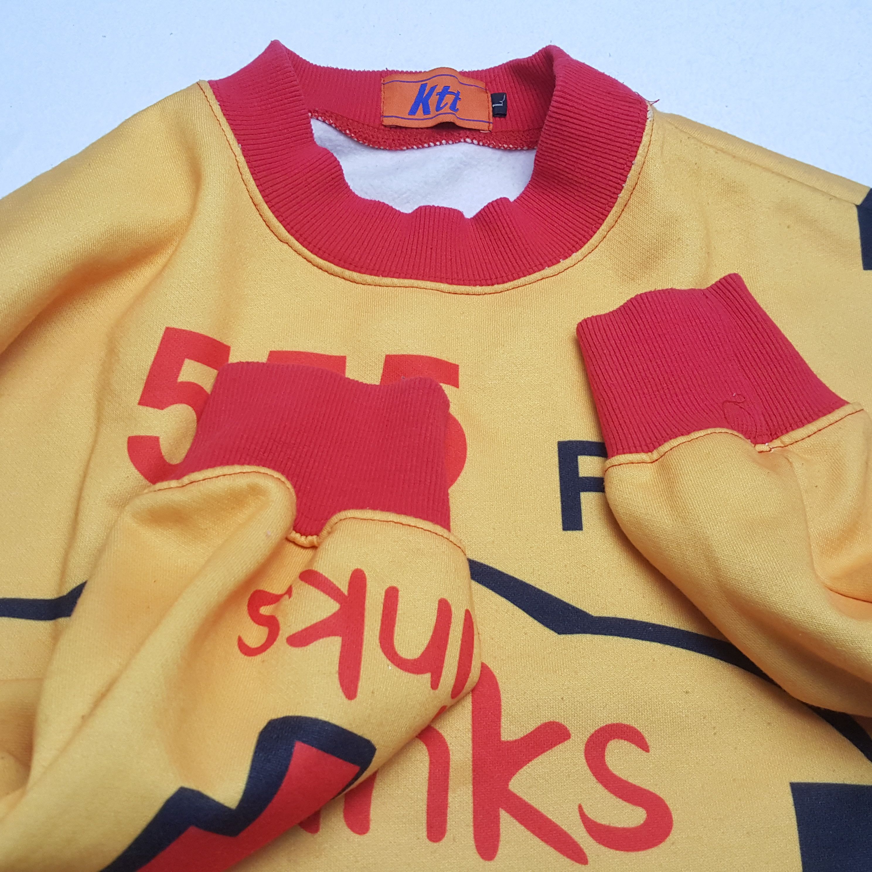 Japanese Brand × Vintage 555 FILM LINK Japanese Style Nice Design Sweatshirt Size US L / EU 52-54 / 3 - 9 Thumbnail