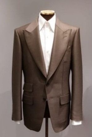 Tom Ford o1loc1c0724 15ML40 Single-breasted Blazer in Brown Size US M / EU 48-50 / 2 - 1 Preview