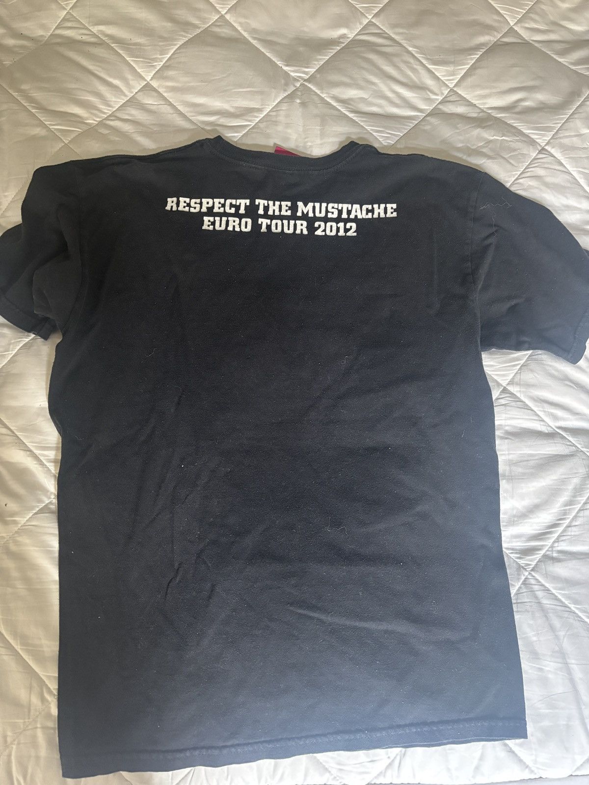 Mishka Action Bronson x Mishka Rap Tee Shirt Mustache Tour 2012 Size US M / EU 48-50 / 2 - 3 Thumbnail