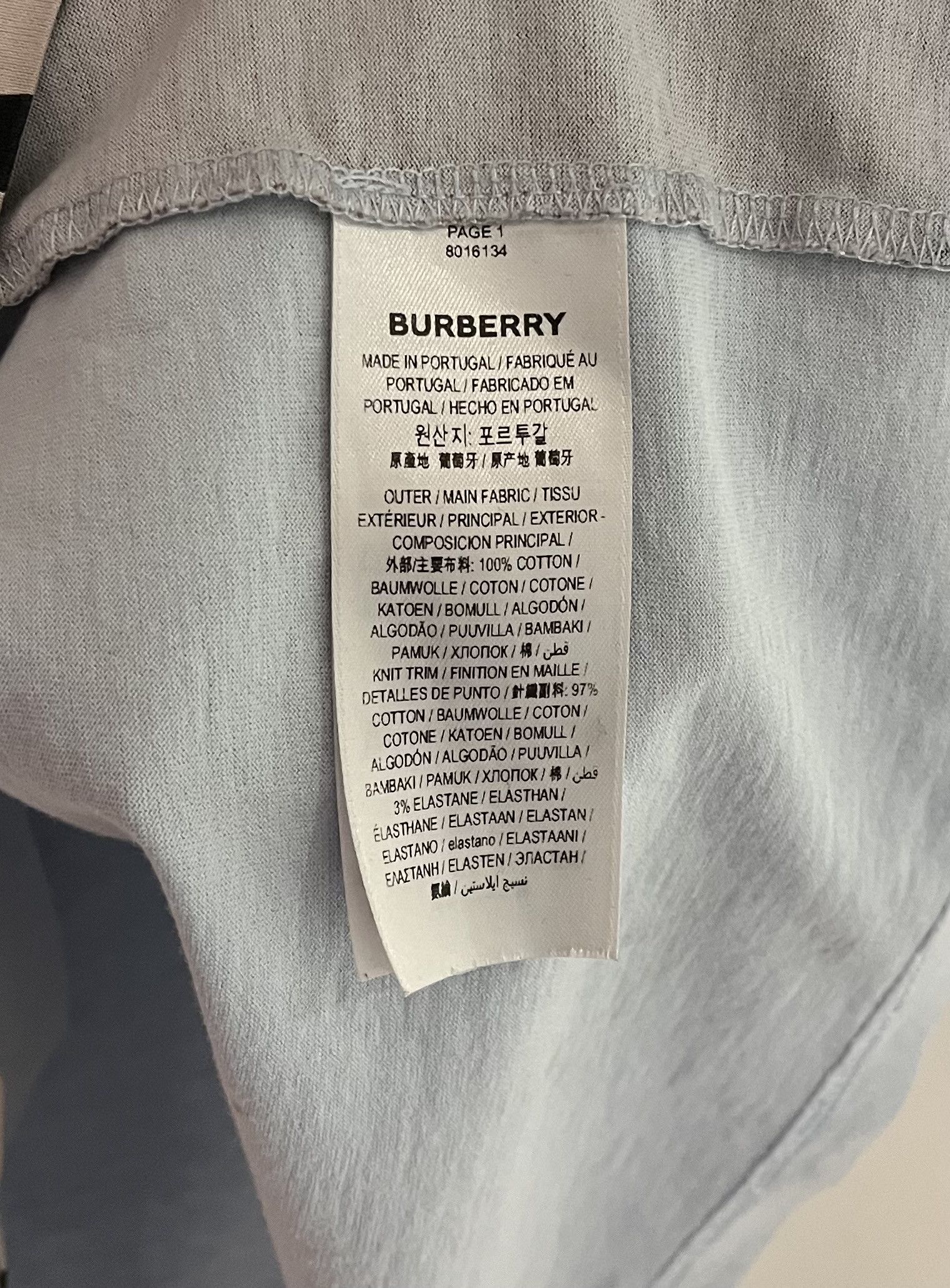 Burberry Burberry Unicorn Print T-shirt Size US L / EU 52-54 / 3 - 4 Thumbnail