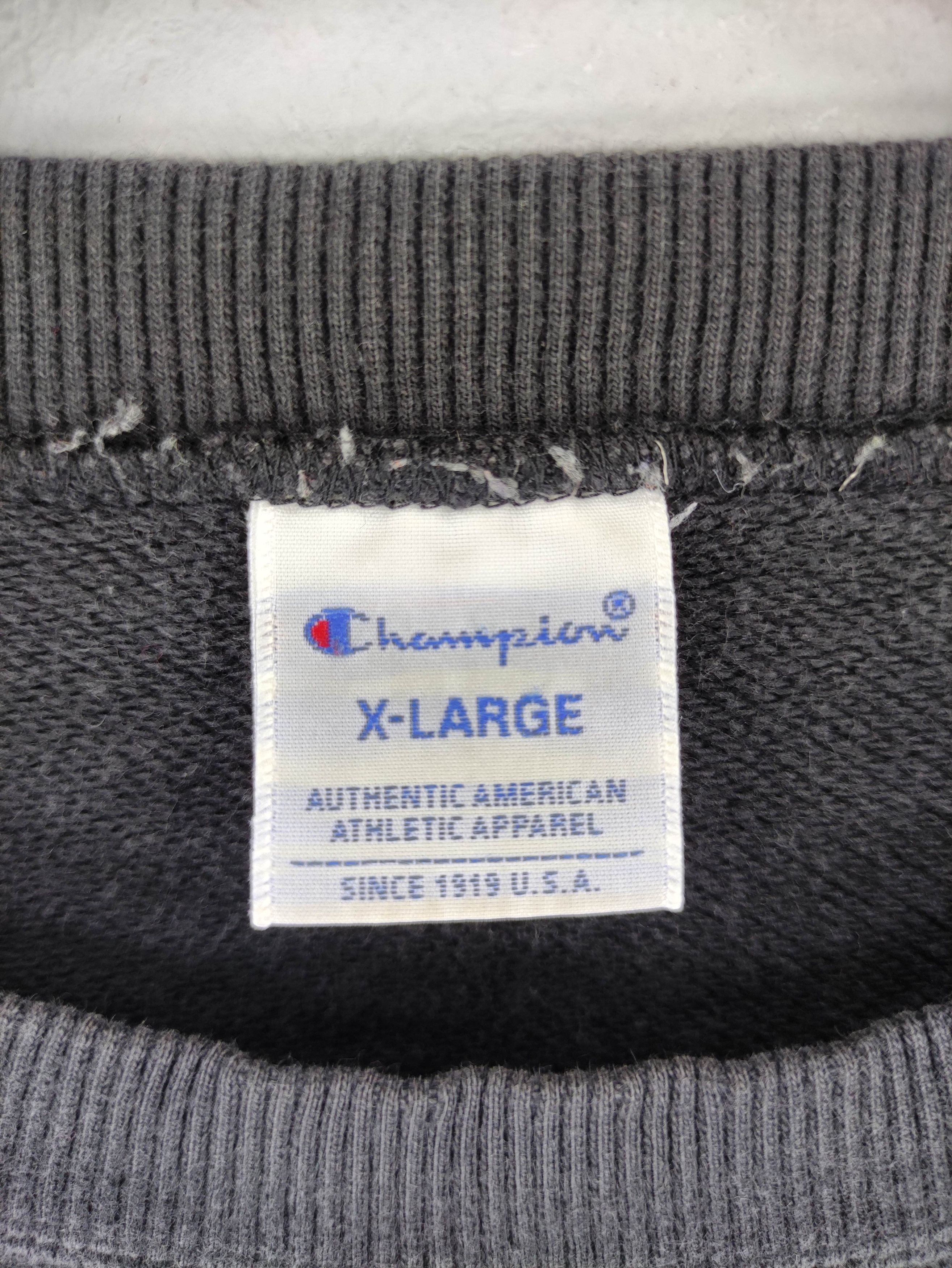 Champion Vintage 90s Champions Small Logo Sweatshirt Jumper Size US XL / EU 56 / 4 - 3 Thumbnail