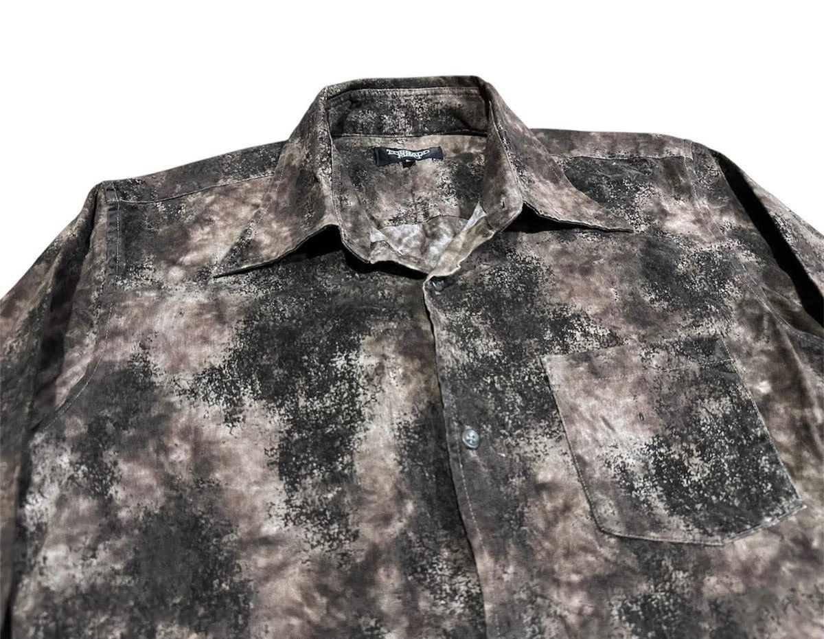 If Six Was Nine × Japanese Brand × Tornado Mart 🔥Y2K Archived Tornado Mart Shirt Tie Dye Acid Punk Size US L / EU 52-54 / 3 - 1 Thumbnail