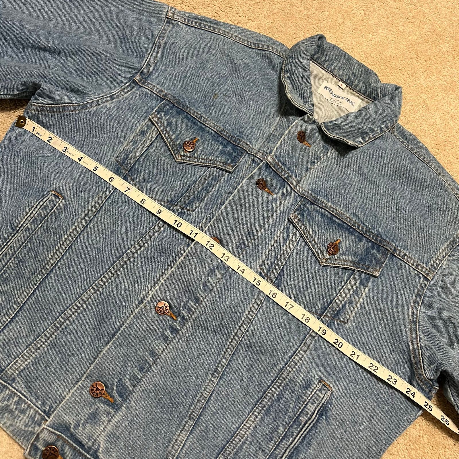Other 90s Identity Inc USA Made Rosie O’Donnell Show Denim Jacket Size US L / EU 52-54 / 3 - 7 Thumbnail