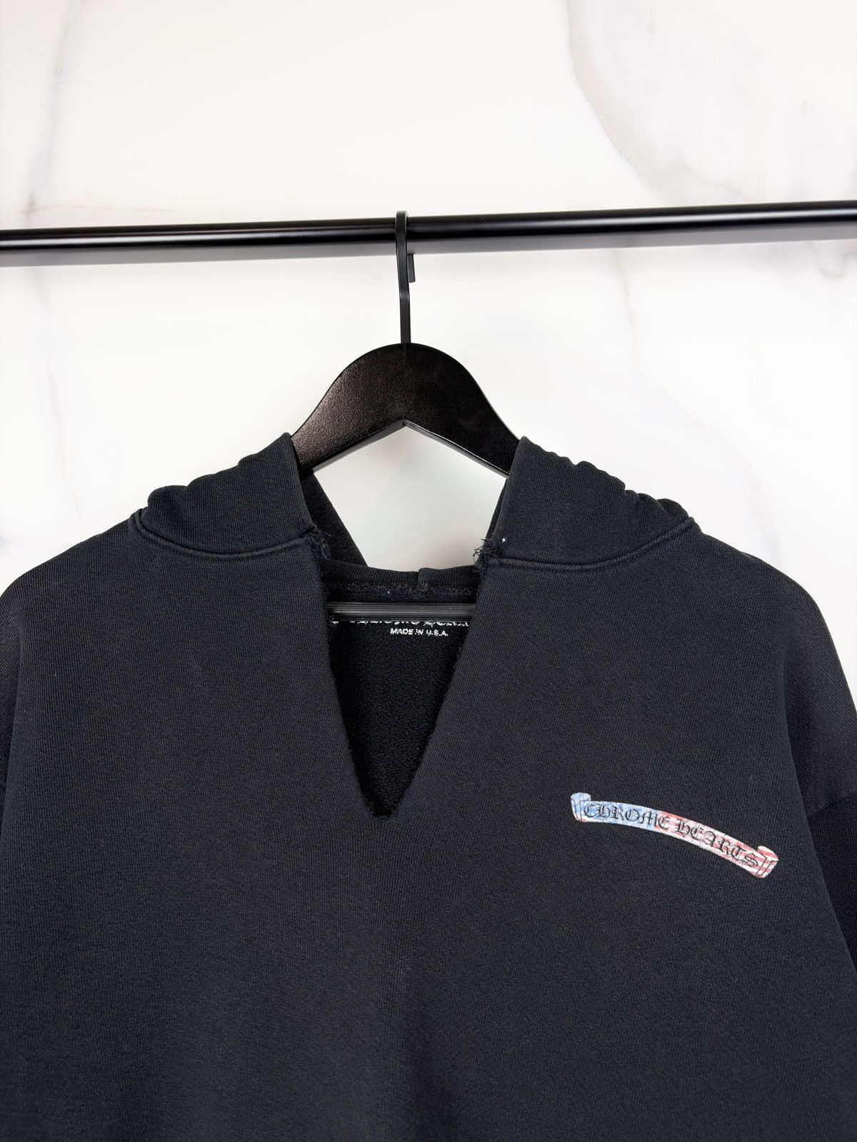 Chrome Hearts Chrome Hearts Thrashed Matty Boy USA Flag Scroll Hoodie Size US M / EU 48-50 / 2 - 7 Thumbnail