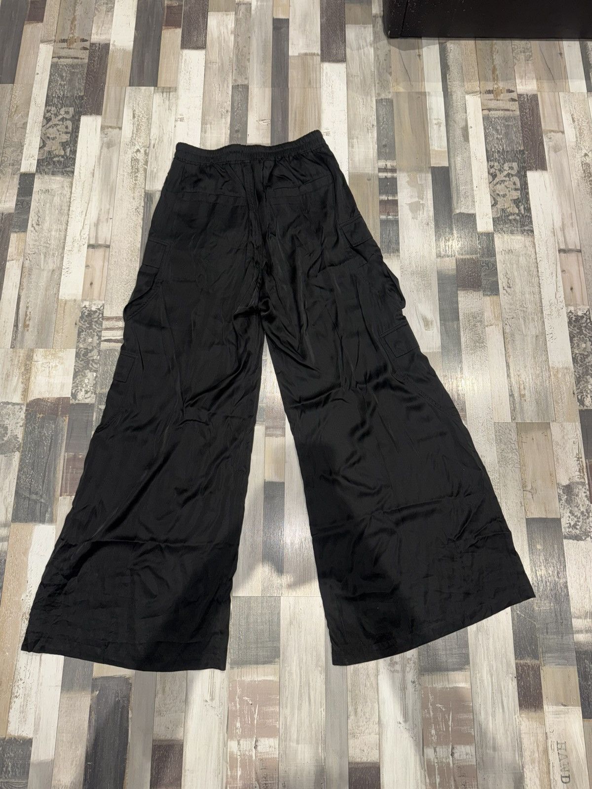 Rick Owens Drkshdw Rick Owens DRKSHDW Cargo Belas Wide Leg Cargo Pants Size US 42 / EU 58 - 2 Thumbnail
