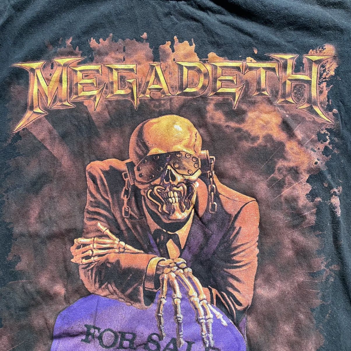 Band Tees MEGADETH Y2K FOR SALE SKELETON PRINT T SHIRT Size US M / EU 48-50 / 2 - 2 Thumbnail