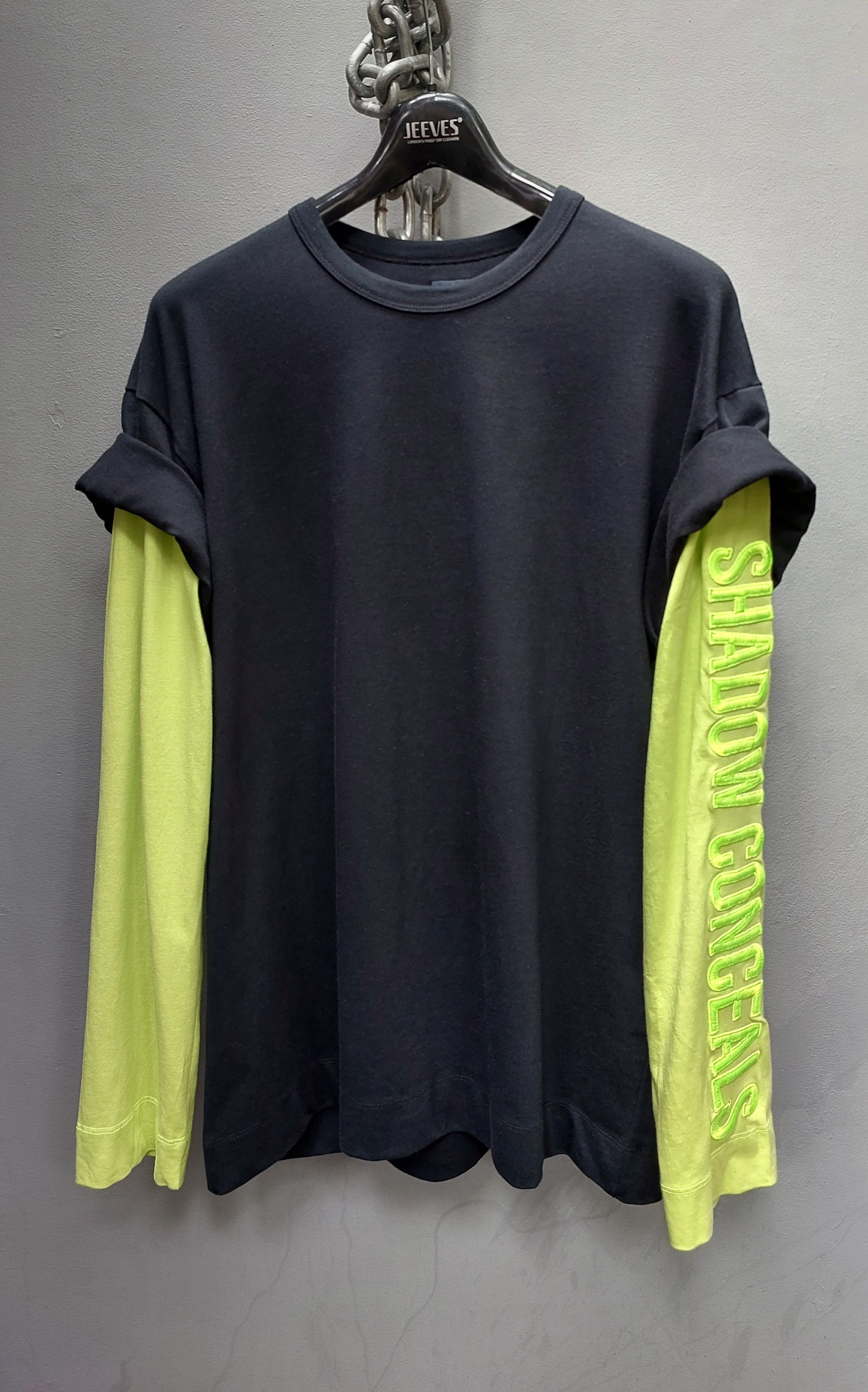 Juun.J Juun.J Shadow Conceals Double Sleeves Tshirt Size US M / EU 48-50 / 2 - 1 Thumbnail