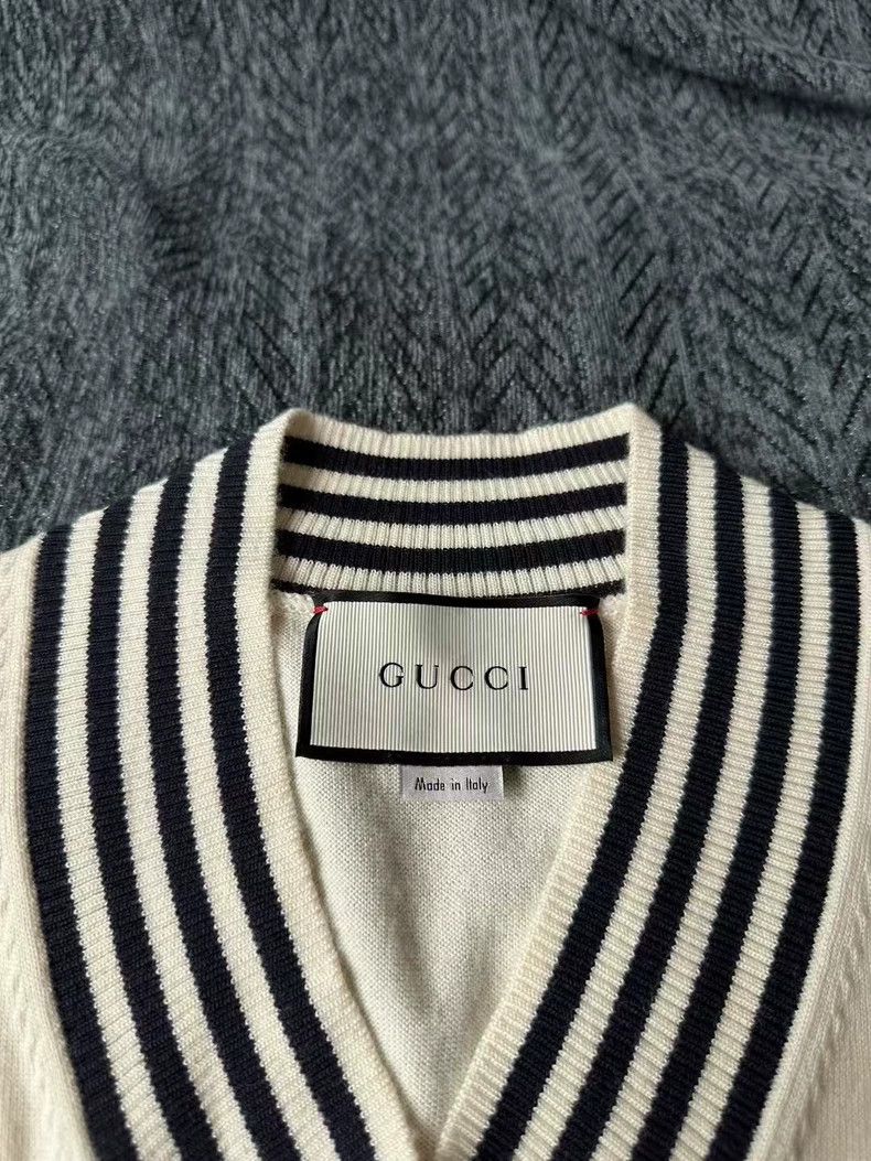 Gucci Gucci Little bee sweater Size XL / US 12-14 / IT 48-50 - 3 Thumbnail