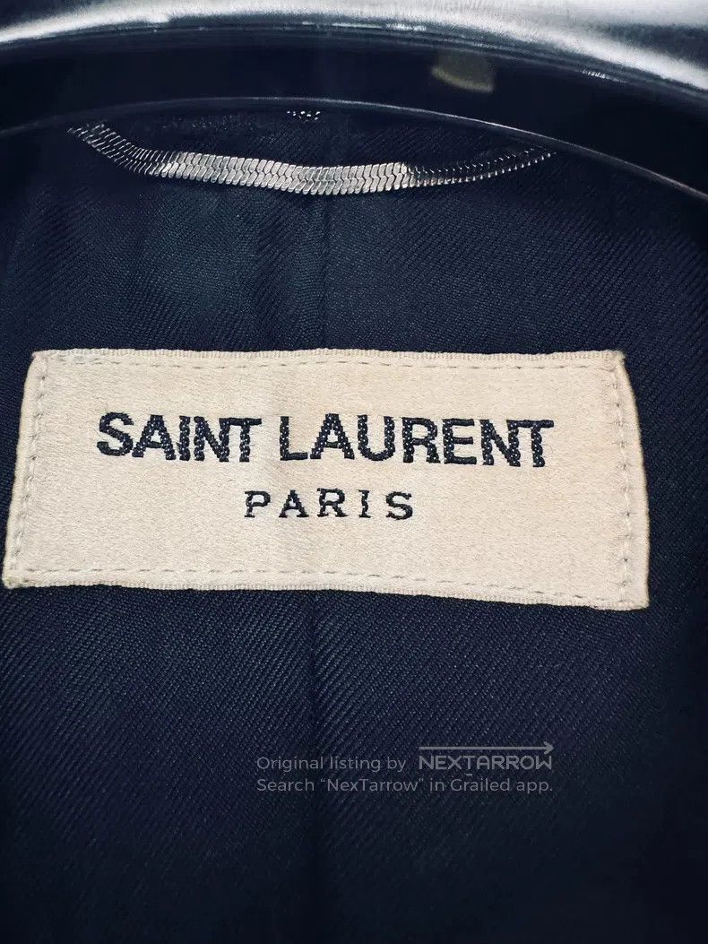 Saint Laurent Paris Saint Laurent Paris Mafia Style Tuxedo Jacket Size US M / EU 48-50 / 2 - 4 Thumbnail