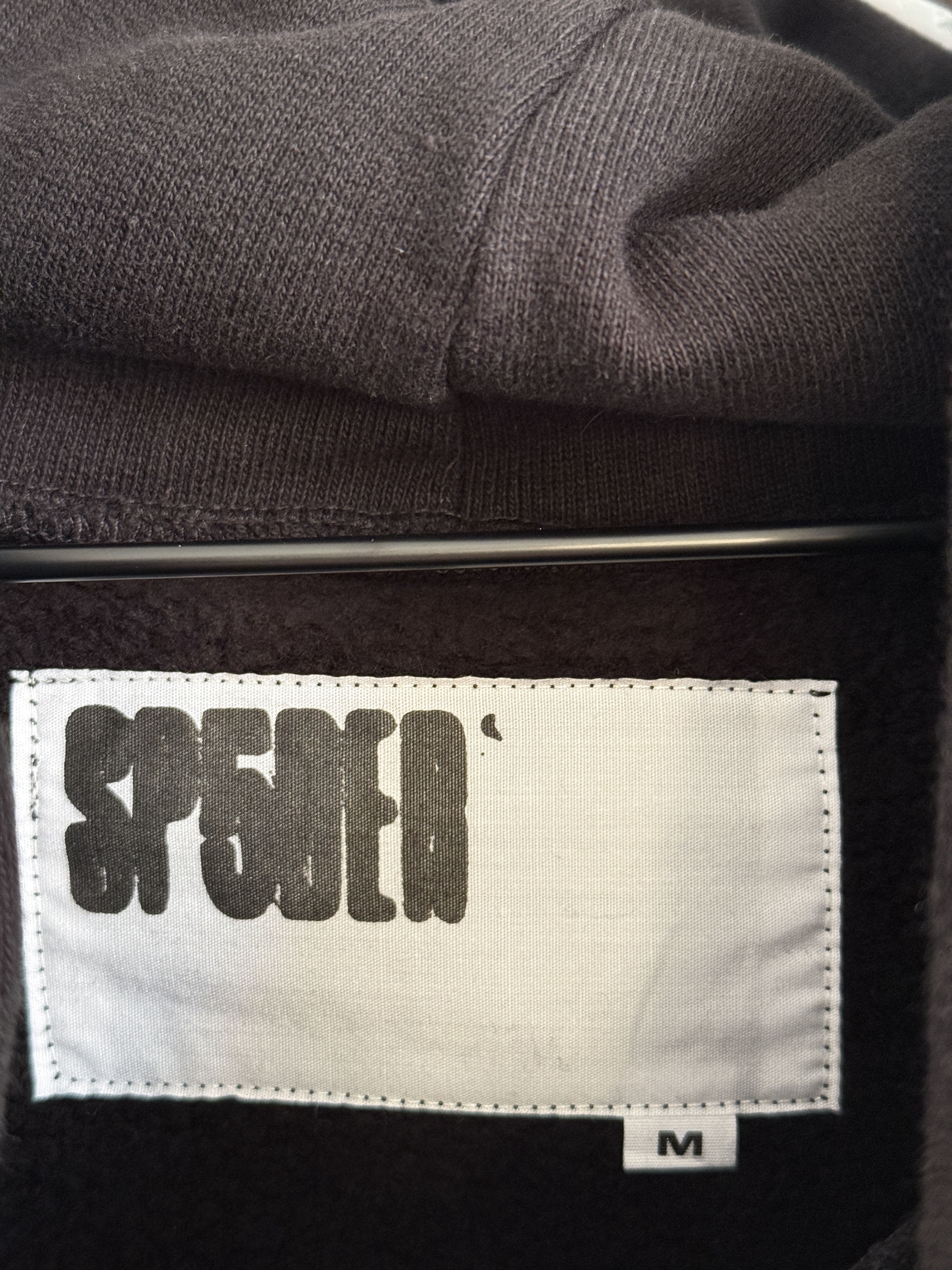 Sp5der Sp5der Jeffery Hoodie 'Black' Size M Size US M / EU 48-50 / 2 - 4 Thumbnail