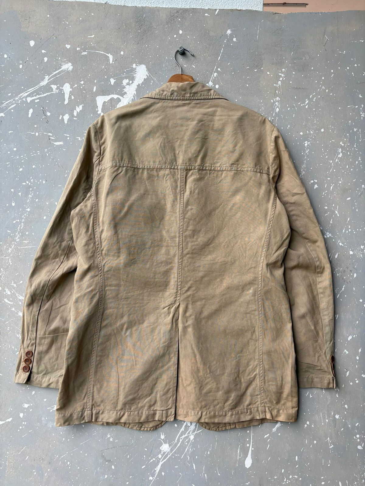 C.P. Company Vintage 90s C.P. Company Cotton Canvas Workwear Parka Blazer Size US L / EU 52-54 / 3 - 14 Thumbnail