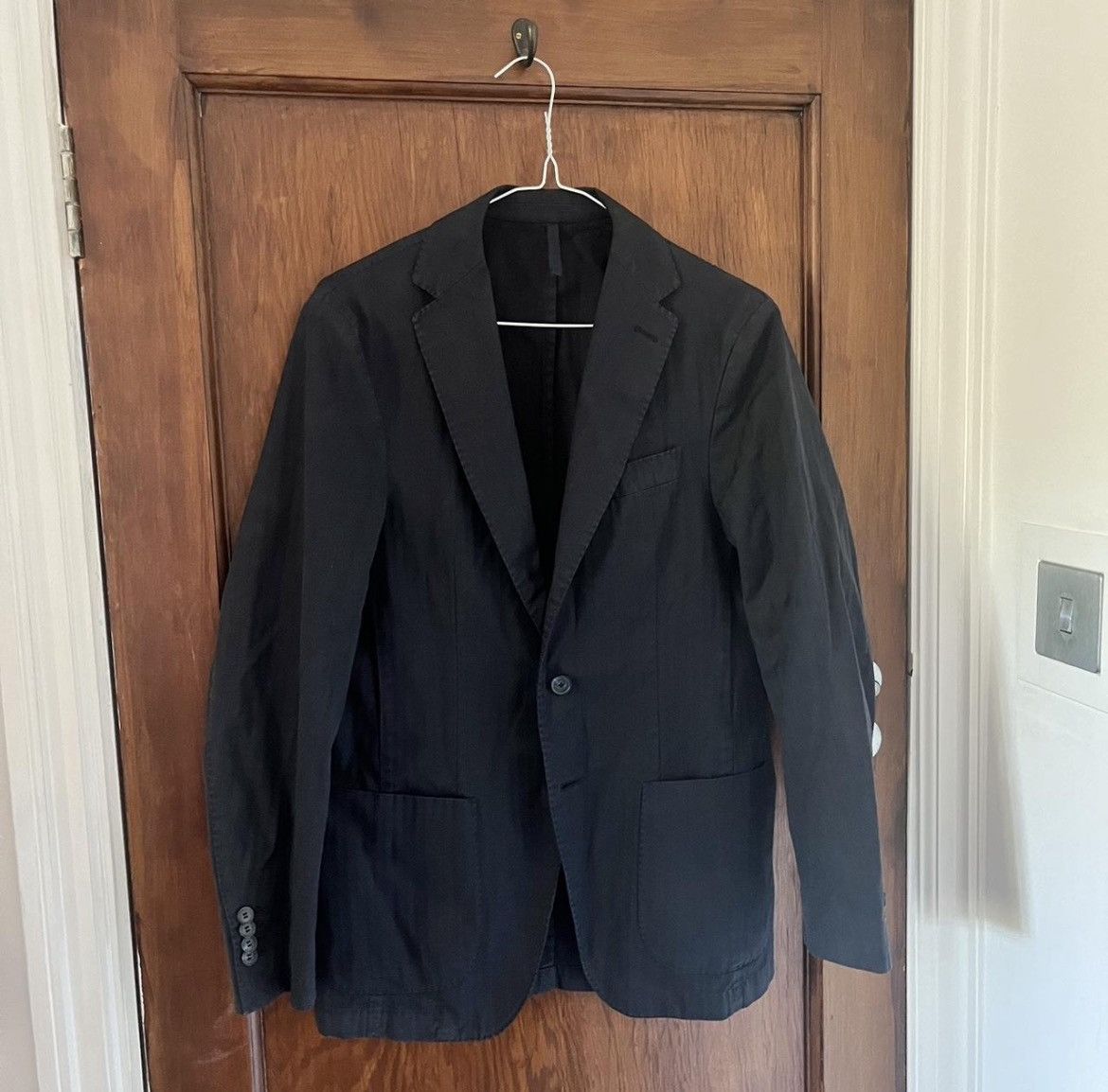 Isaia Isaia navy wool suit uk 36 it 46 Size 36R - 1 Thumbnail