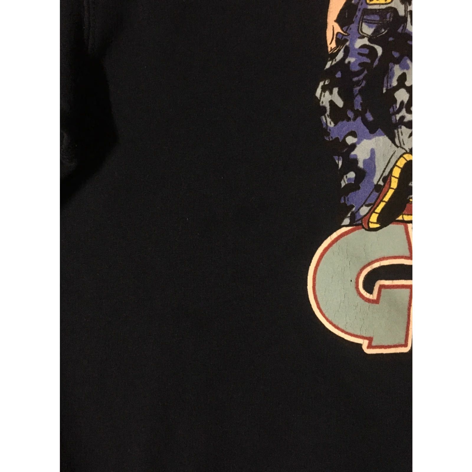 Vintage VINTAGE Betty Boop You Go Girl Sweatshirt XL Cartoon Hip Hop Retro Rap TV Movie 90s Men Blue Hoodie Pullover 80s 90s USA Disney Basketball | Mens Size US XL / EU 56 / 4 - 3 Thumbnail