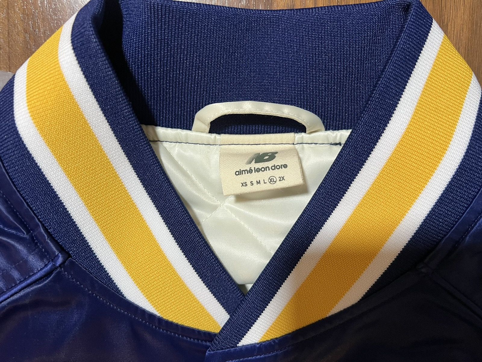 Aime Leon Dore × New Balance Aime Leon Dore ALD New Balance SONNY NY Satin Team Jacket Size US XL / EU 56 / 4 - 2 Thumbnail