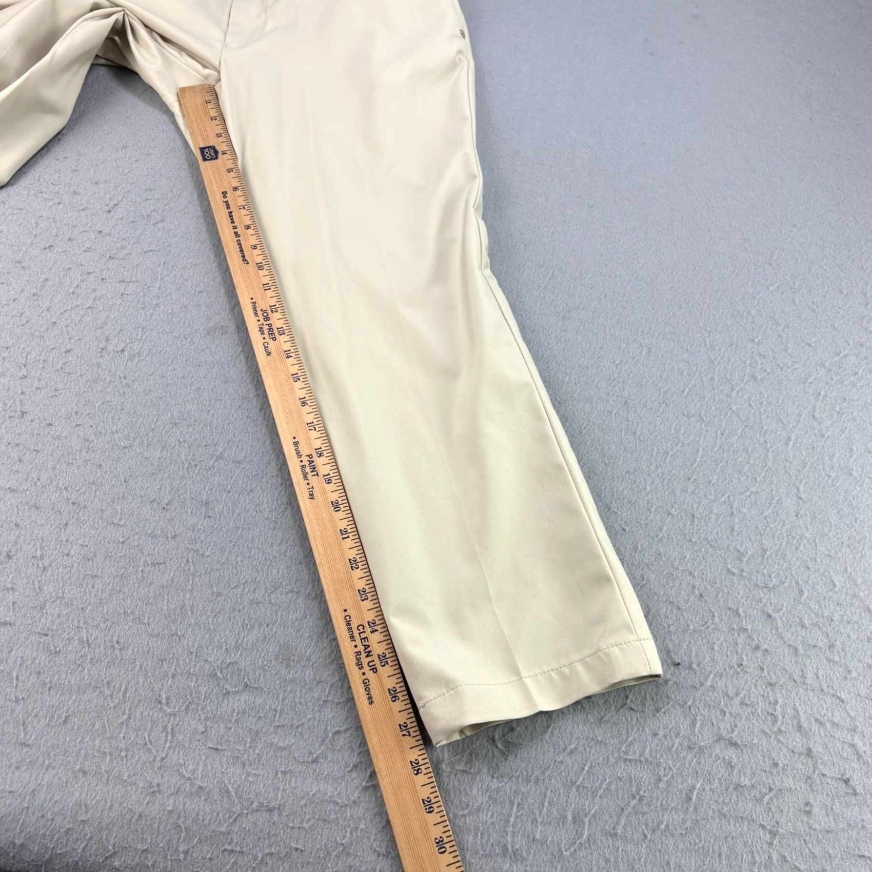 RLX Ralph Lauren RLX Ralph Lauren Pants Mens 34x32 Beige Dress Slacks Golf Performance Straight Front Logo Regular Inseam 28” (34x28) Size US 34 / EU 50 - 7 Thumbnail