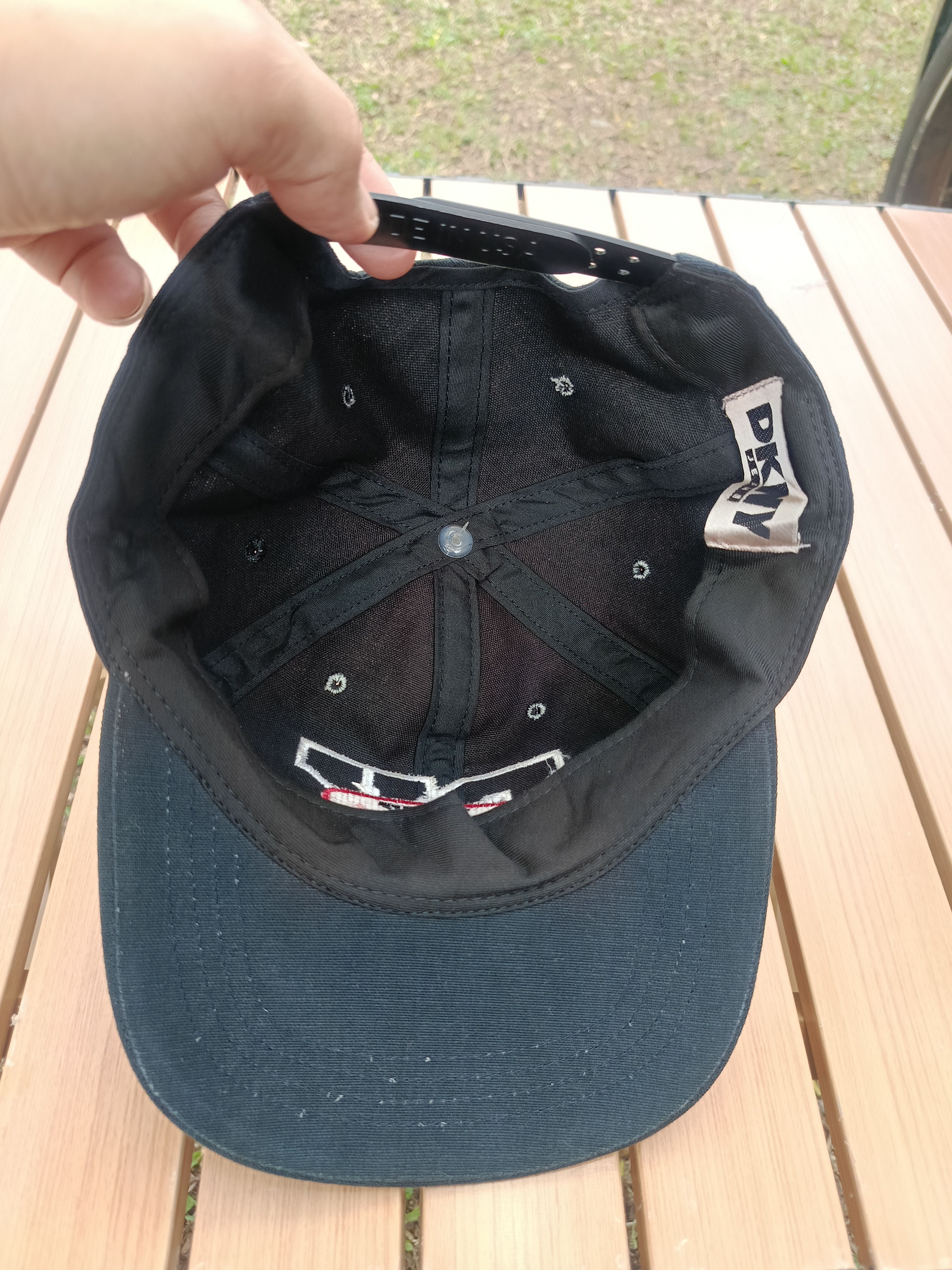 DKNY Vtg 90s DKNY Logo Cap Size ONE SIZE - 5 Thumbnail