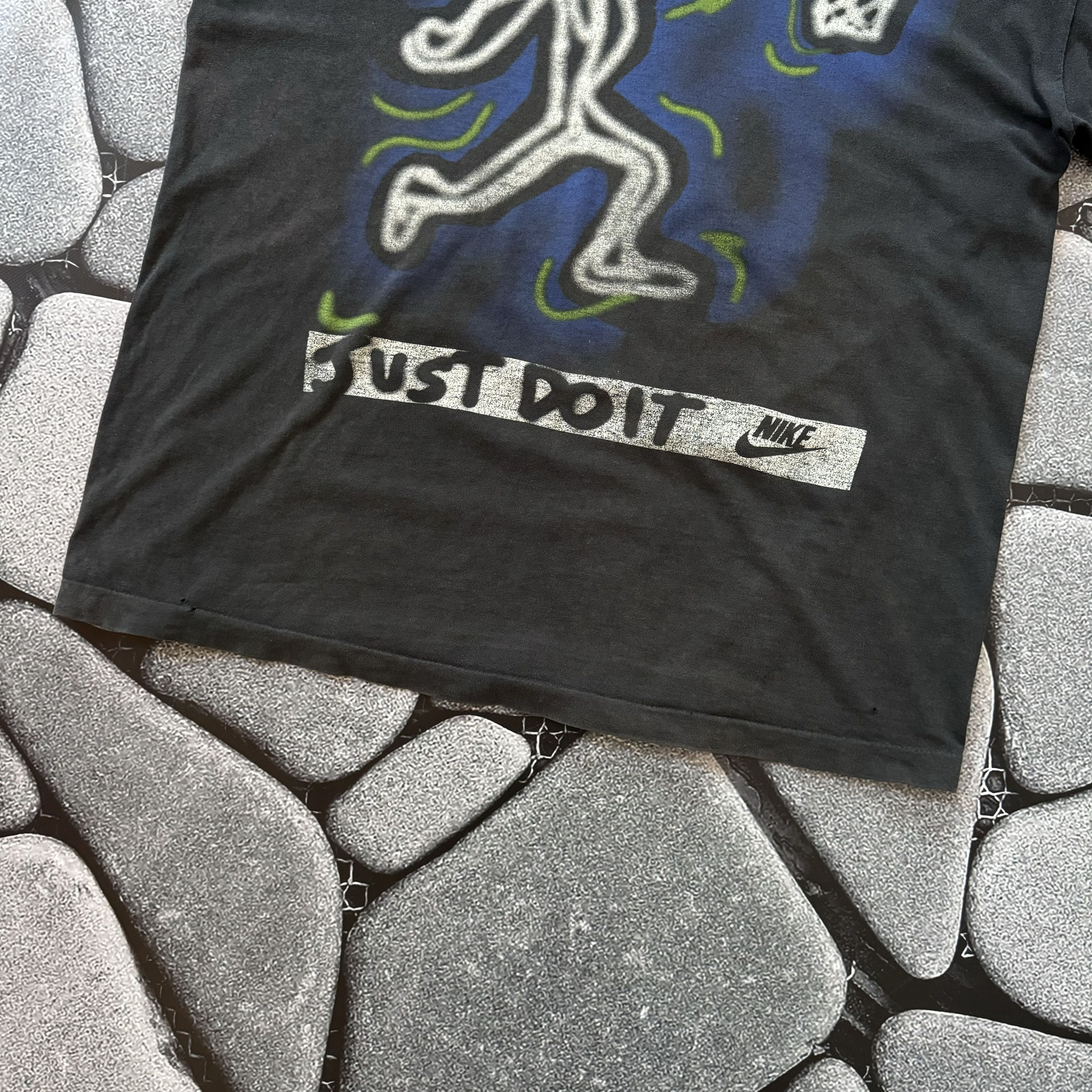 Jordan Brand × Nike × Vintage VINTAGE NIKE 90S STICKMAN PLAYGROUND T SHIRT JORDAN Size US XL / EU 56 / 4 - 4 Thumbnail