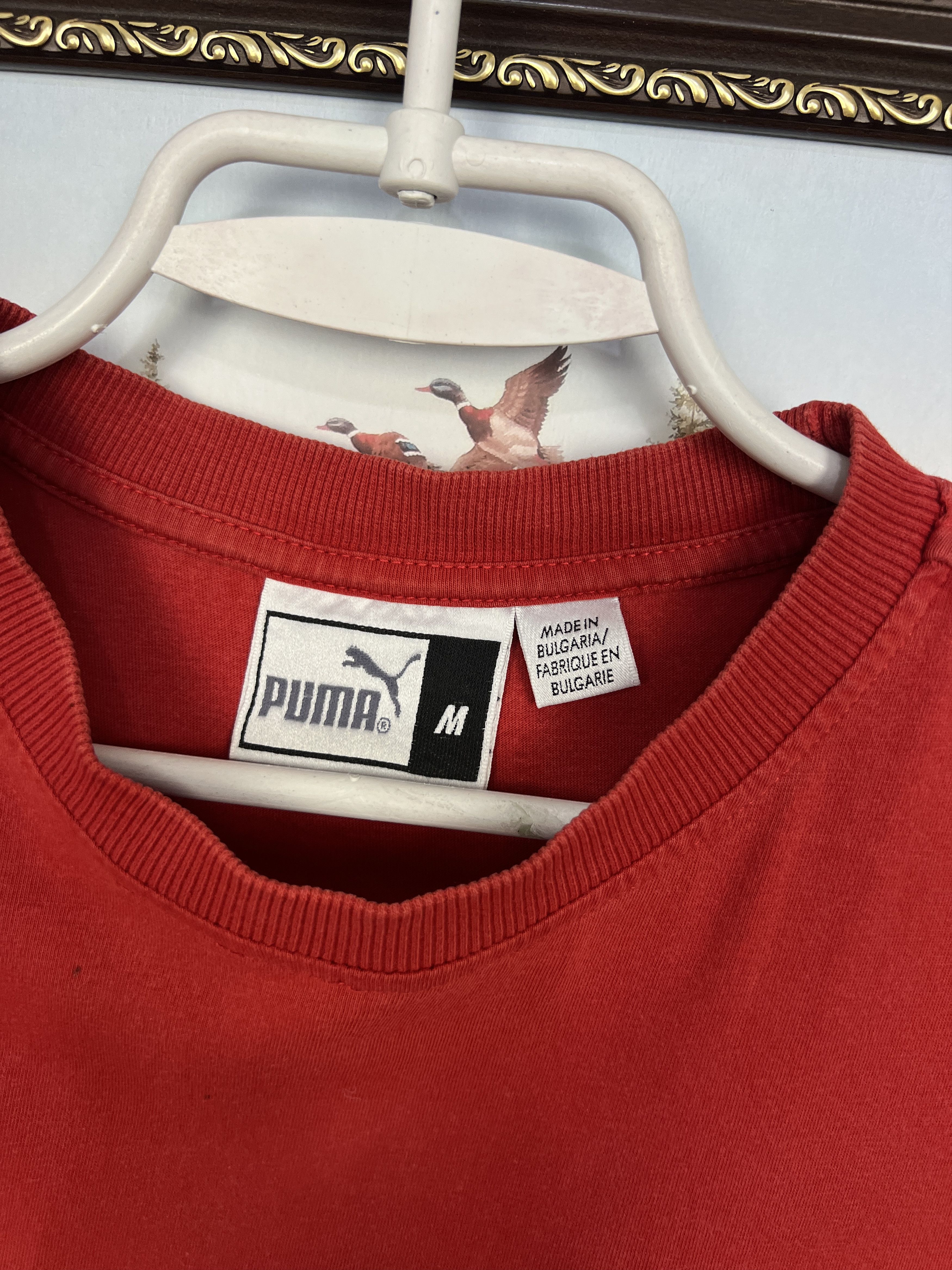 Puma Vintage Puma VfB Stuttgart Football Shirt Red Train Size US M / EU 48-50 / 2 - 7 Thumbnail