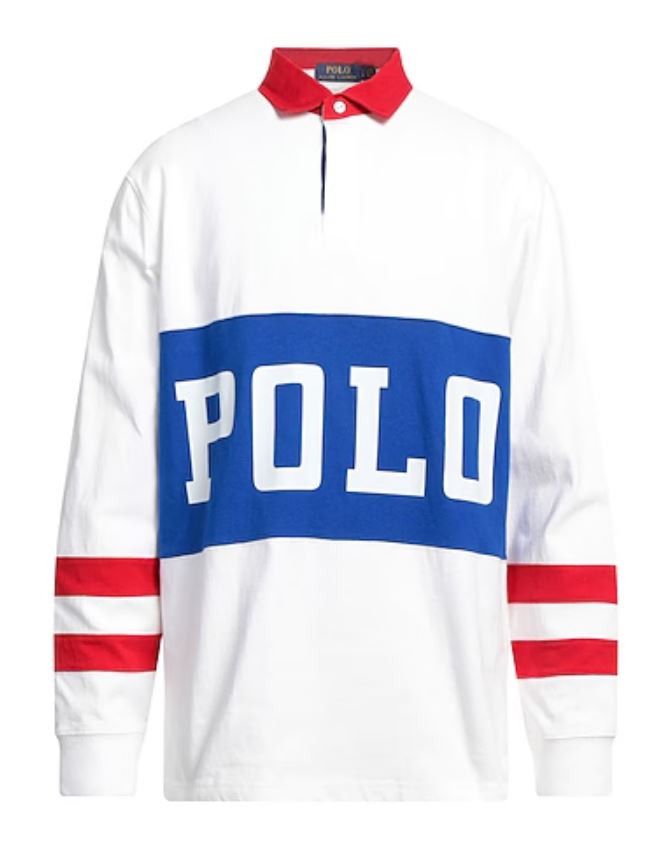 Polo Ralph Lauren Spelled out Polo Track Rugby Shirt XL