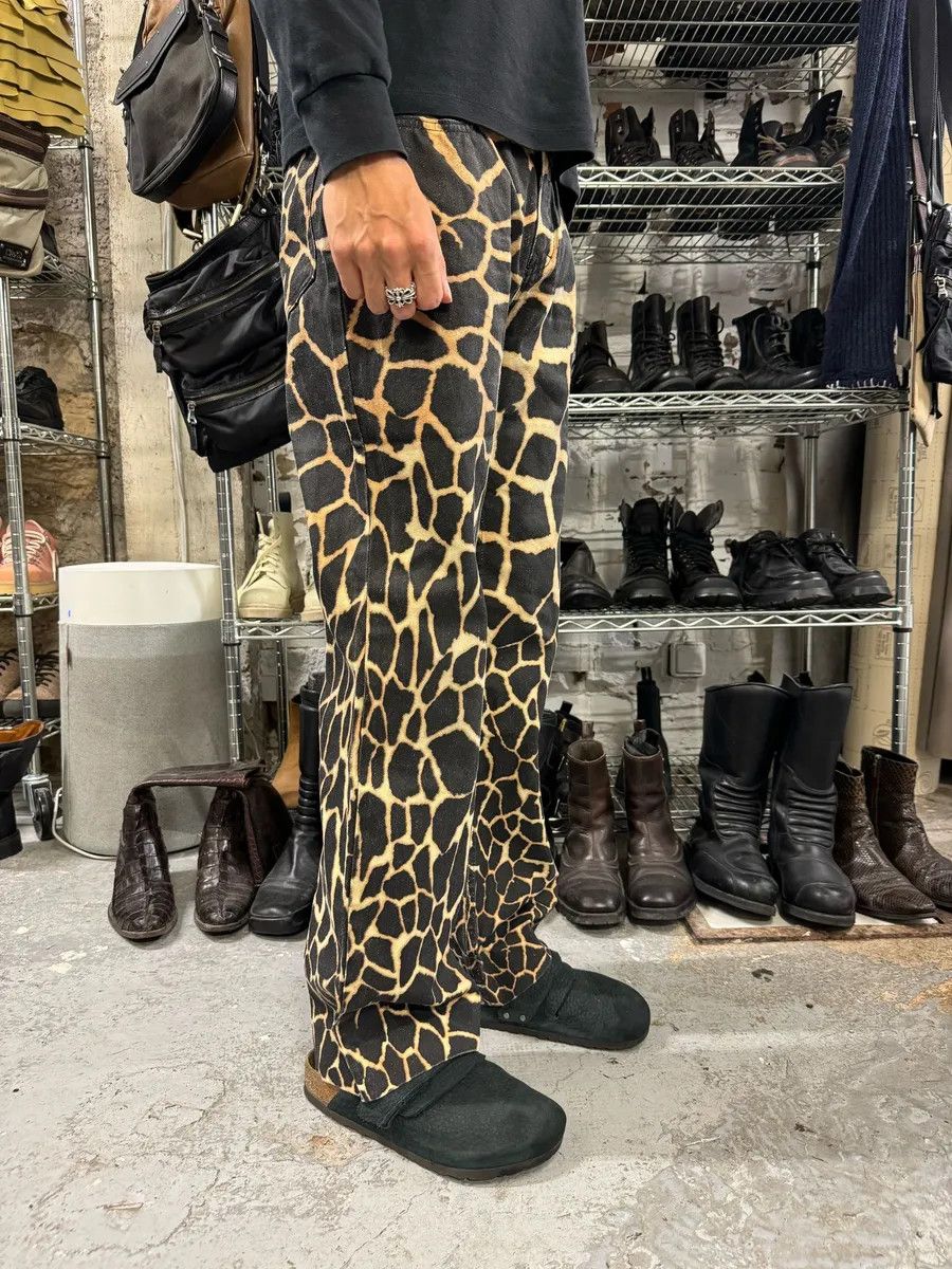 Roberto Cavalli FW2000 Roberto Cavalli Seisma Guava Black Pants Size US 32 / EU 48 - 4 Thumbnail